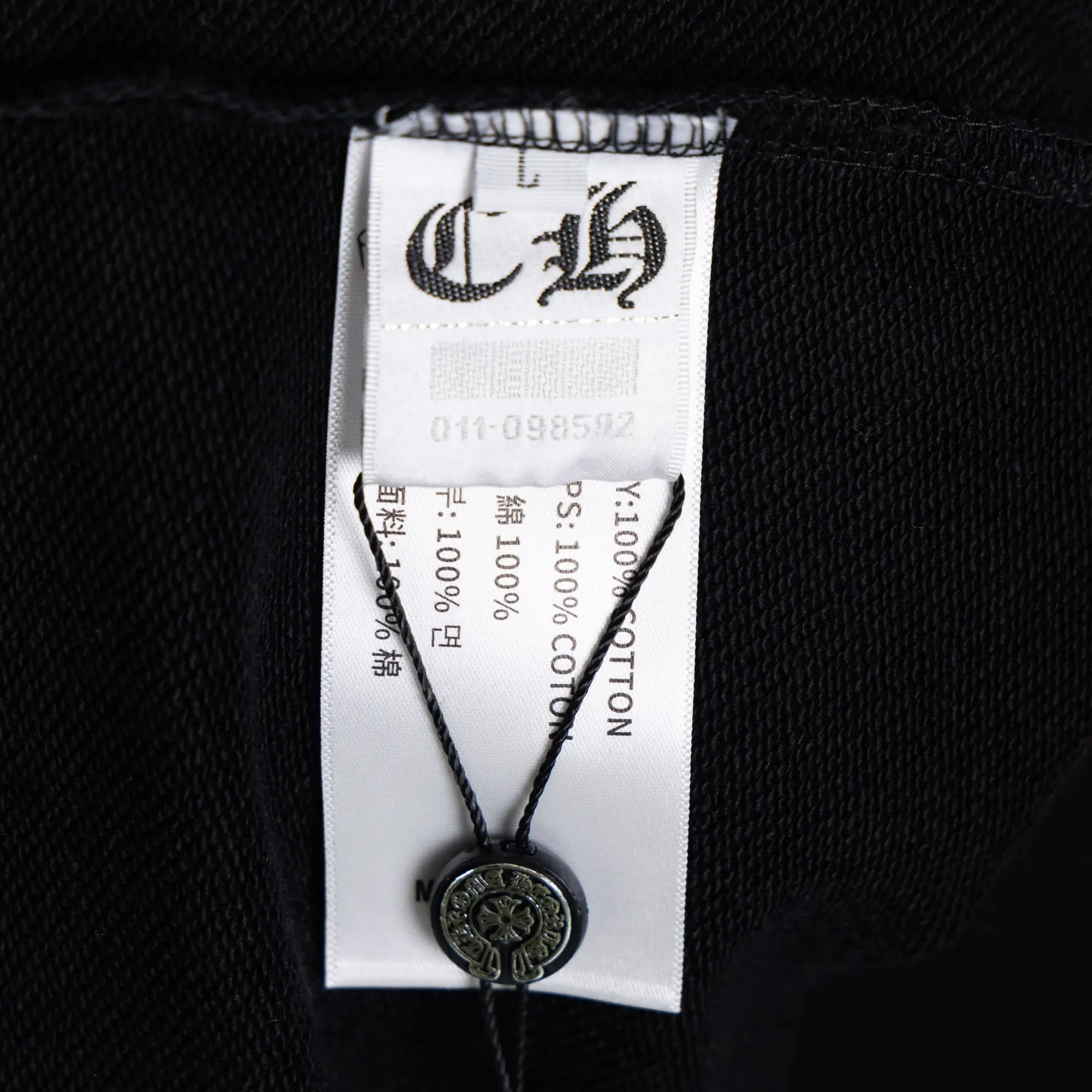 Embroidered Patch Zip-Up Hoodie D23521067 — view 12
