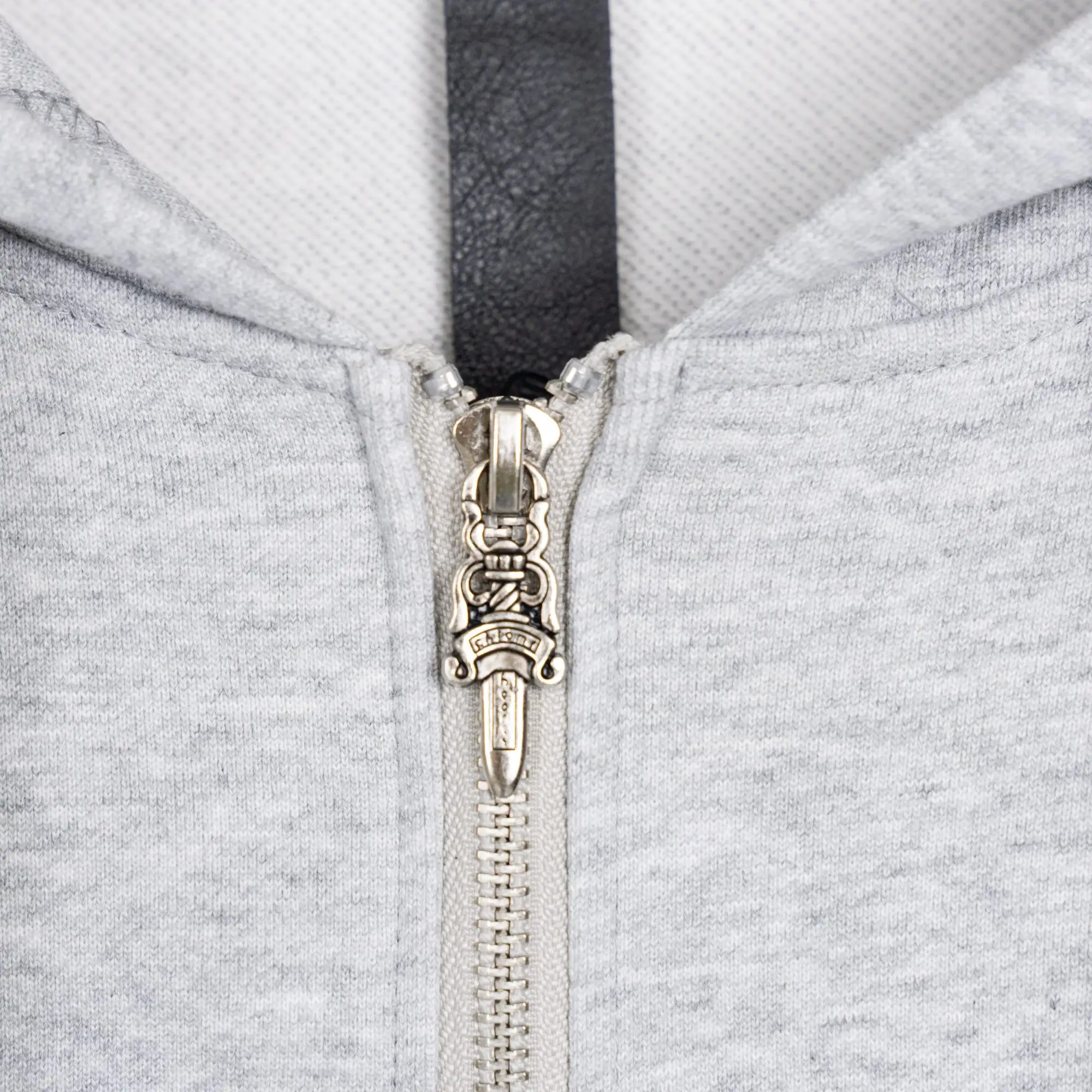Chrome Hearts Logo-Appliqué Zip-Up Hoodie D23521068 — view 11
