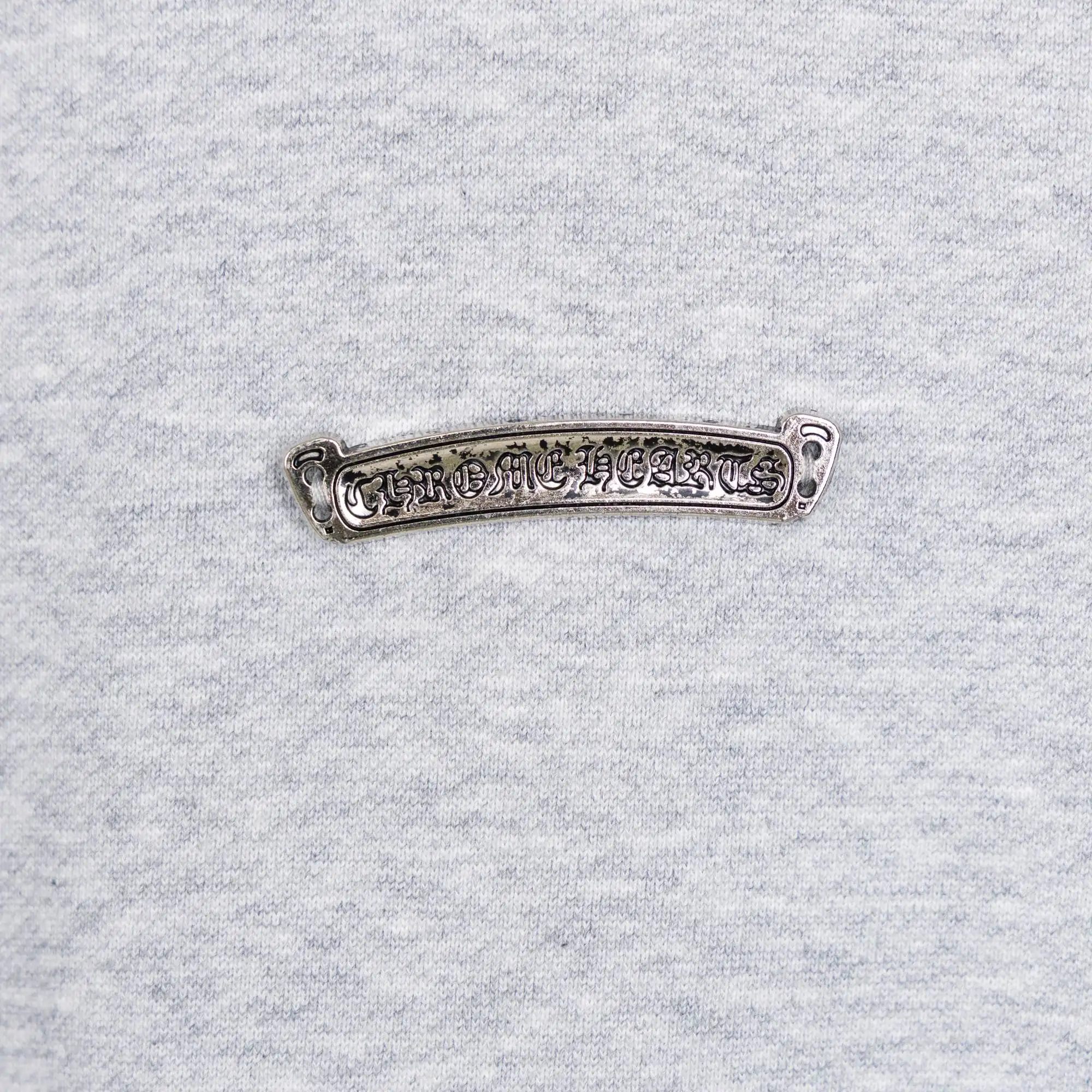 Chrome Hearts Logo-Appliqué Zip-Up Hoodie D23521068 — view 14