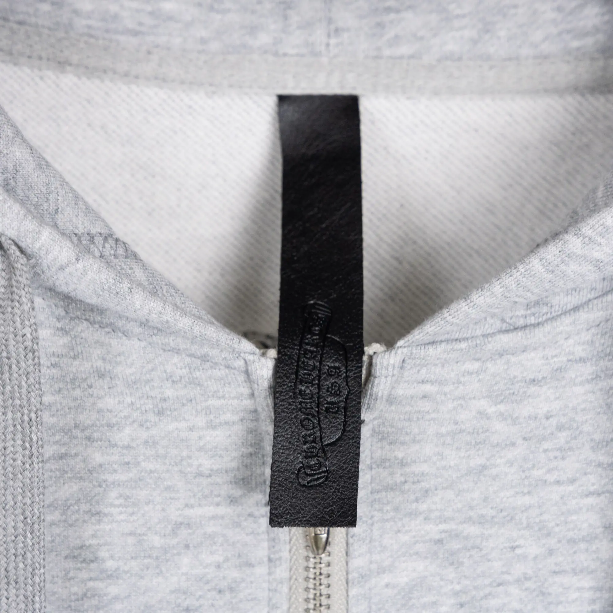 Chrome Hearts Logo-Appliqué Zip-Up Hoodie D23521068 — view 15