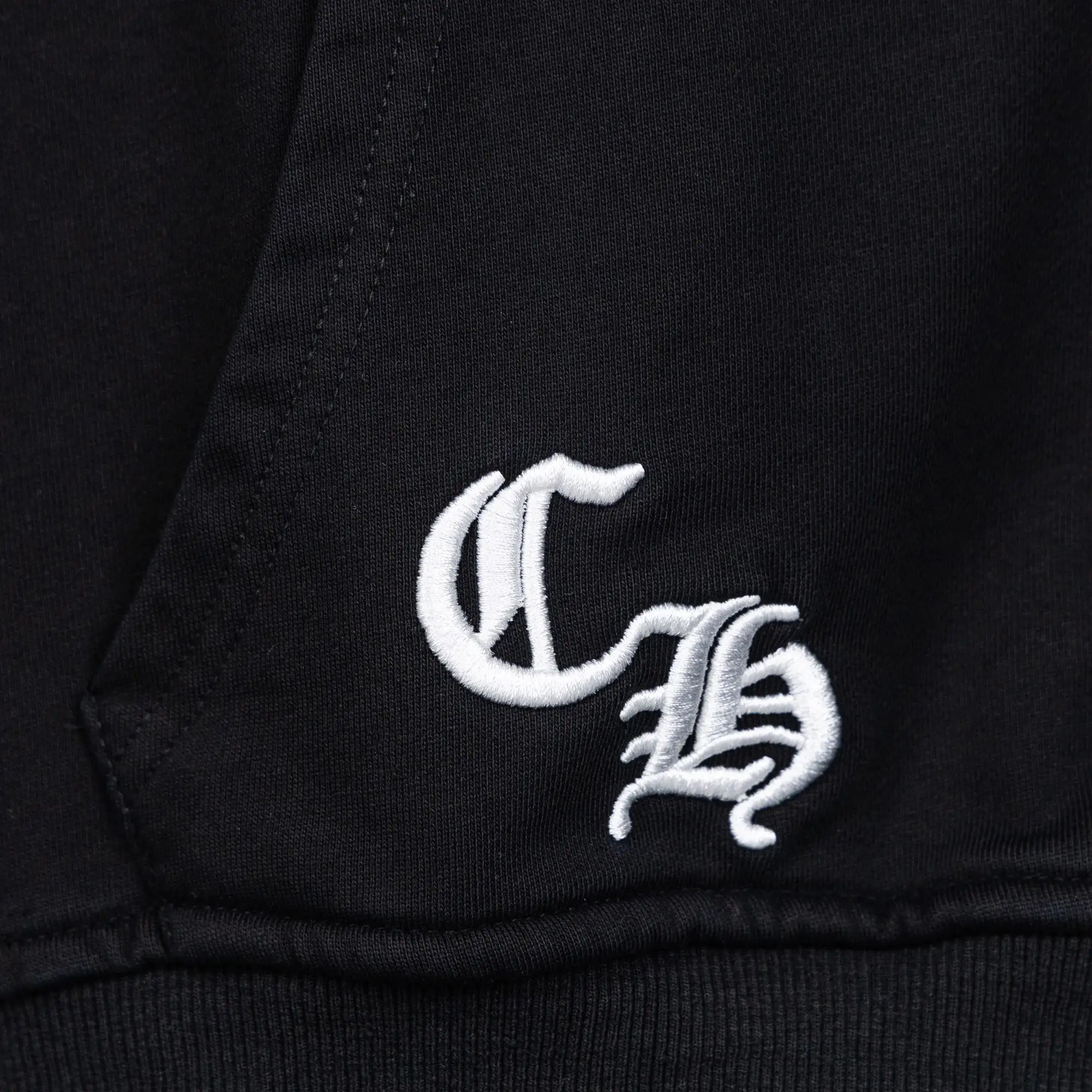 Appliquéd Embroidered Zip-Up Hoodie D23521057 — view 16