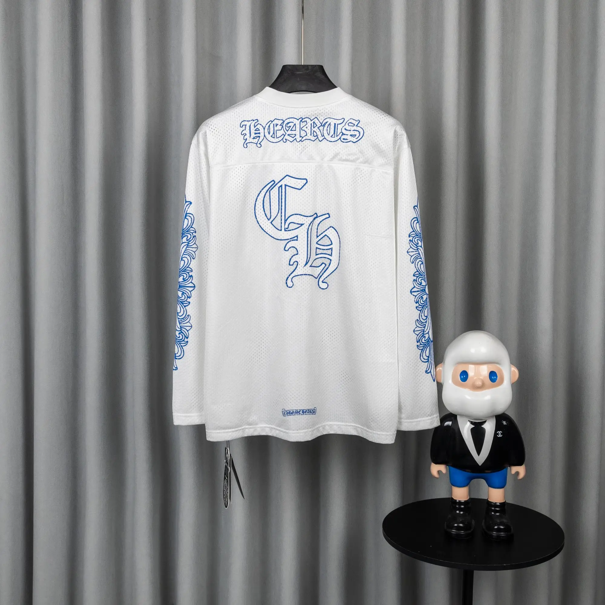 Logo-Print Mesh Hockey Jersey D16021053 — view 2
