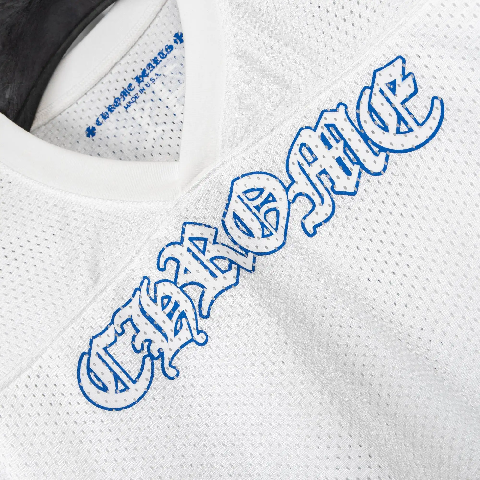 Logo-Print Mesh Hockey Jersey D16021053 — view 6