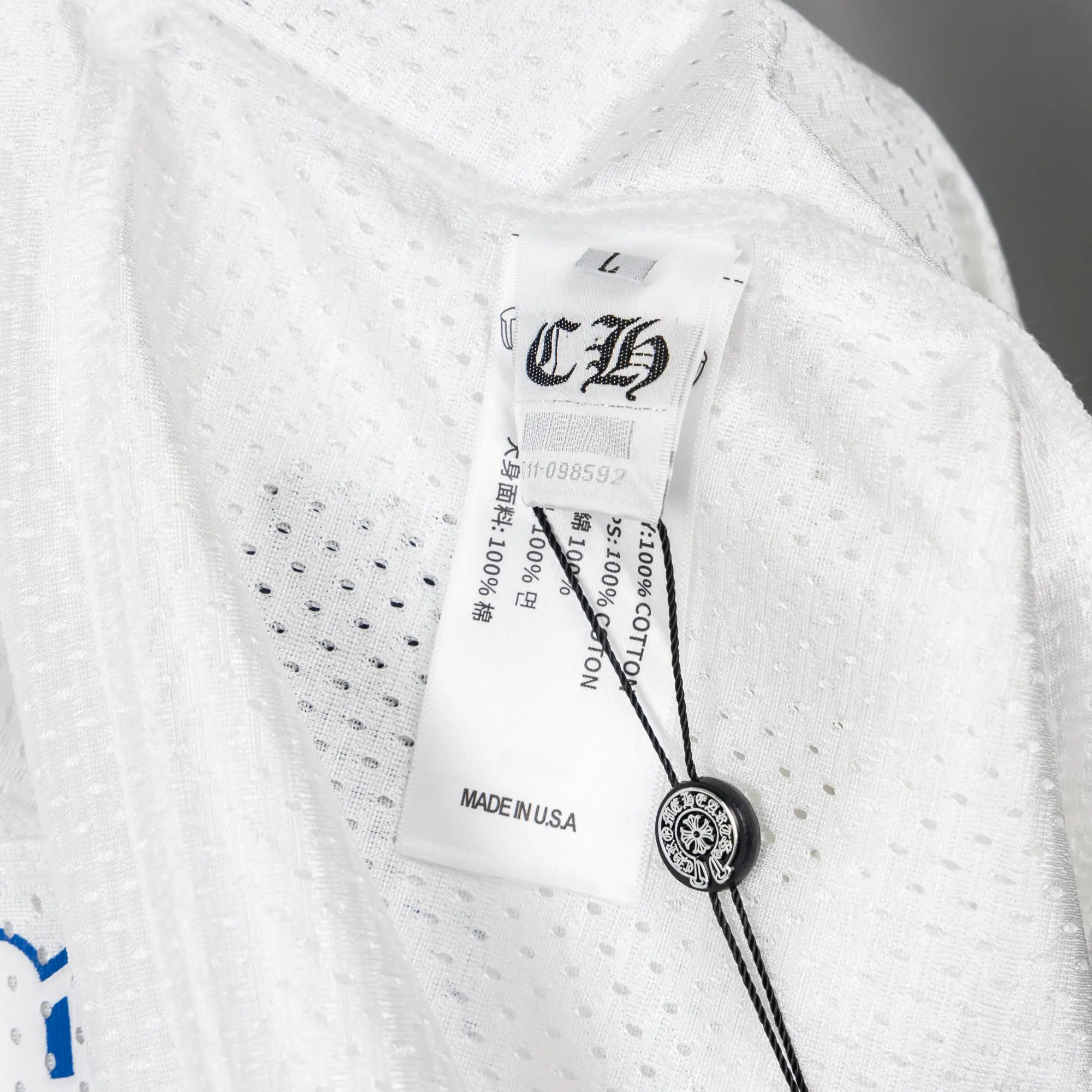 Logo-Print Mesh Hockey Jersey D16021053 — view 13