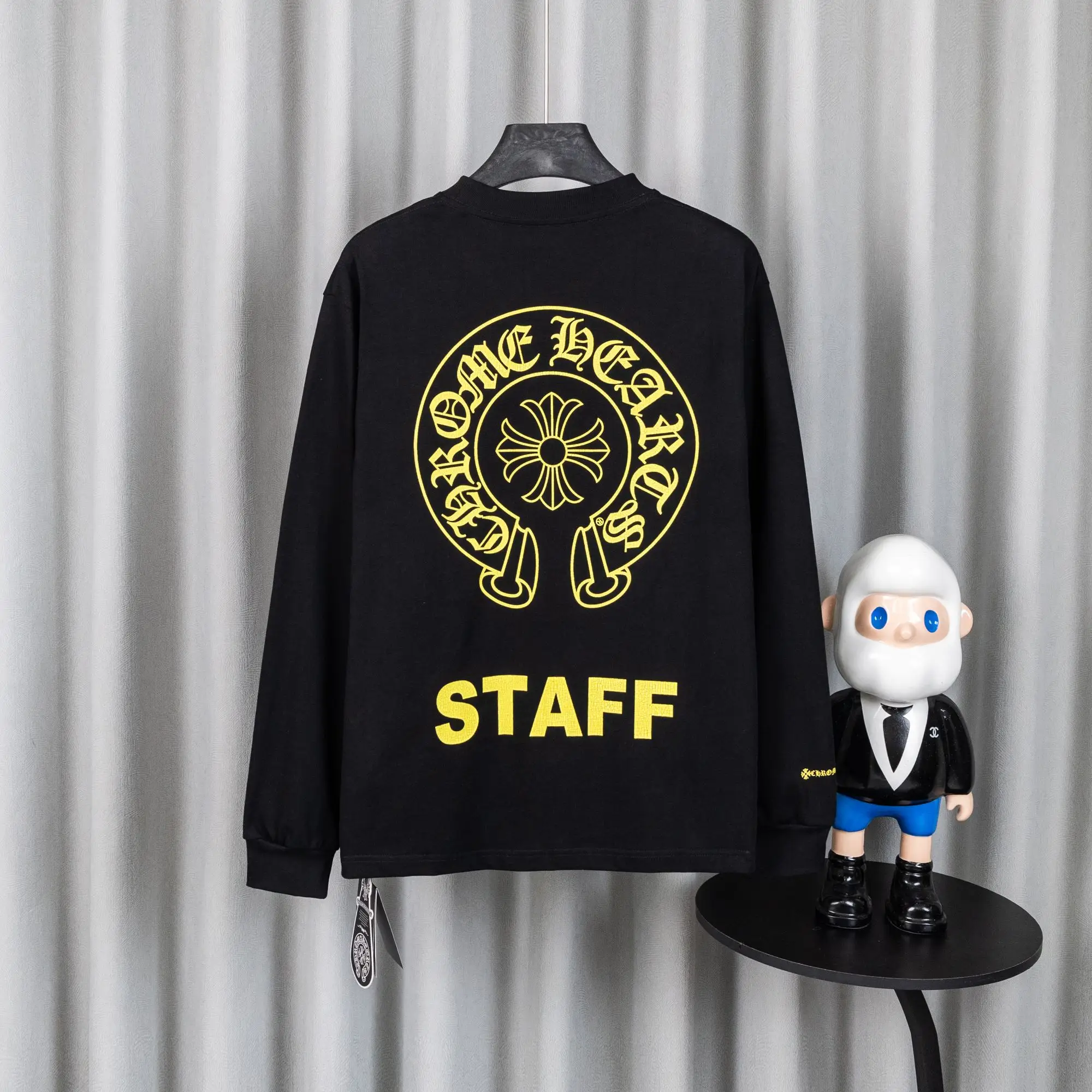 Logo-Print Cotton Long-Sleeve T-Shirt D16021036 — view 2