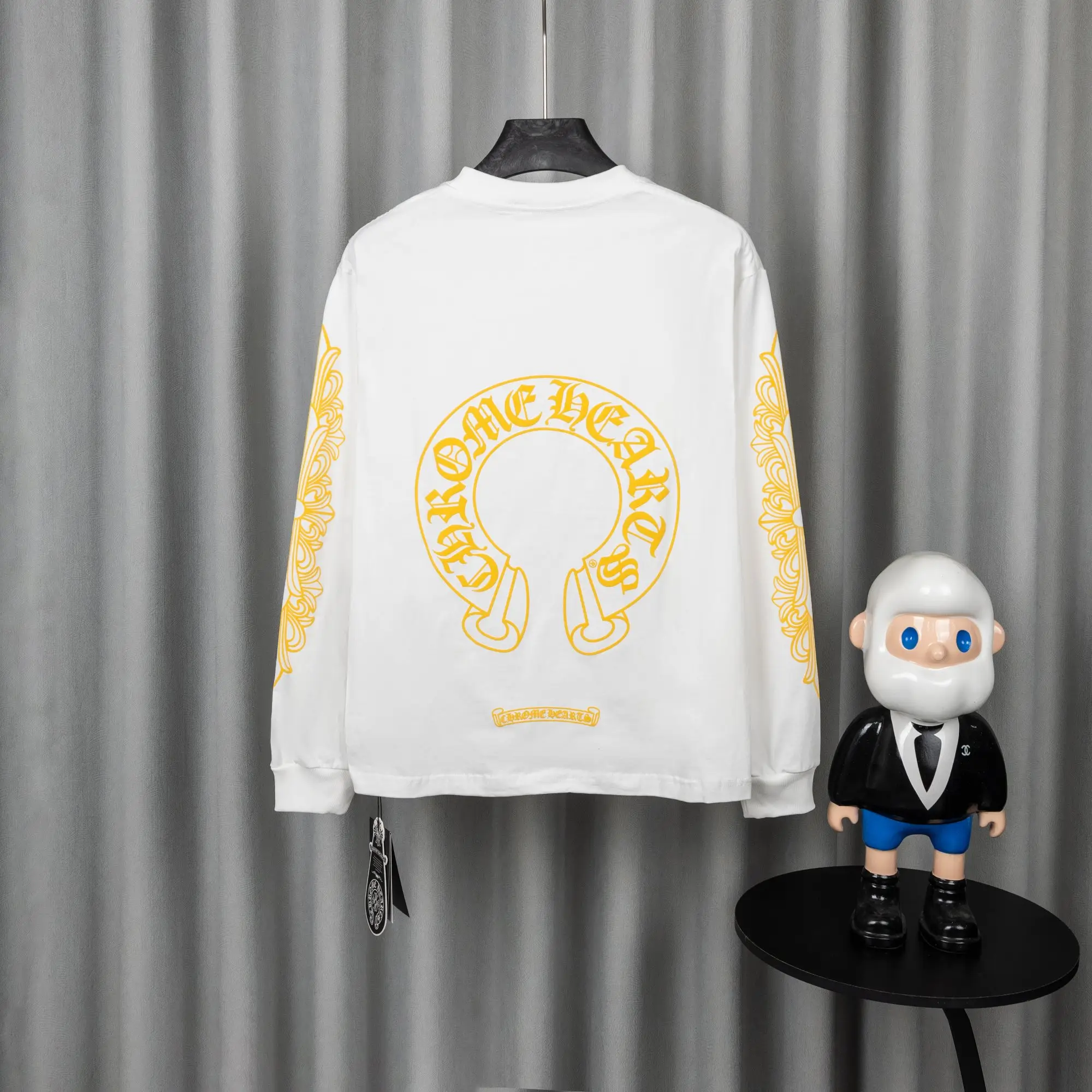 Logo Print Cotton Long-Sleeve T-Shirt D16021048 — view 2