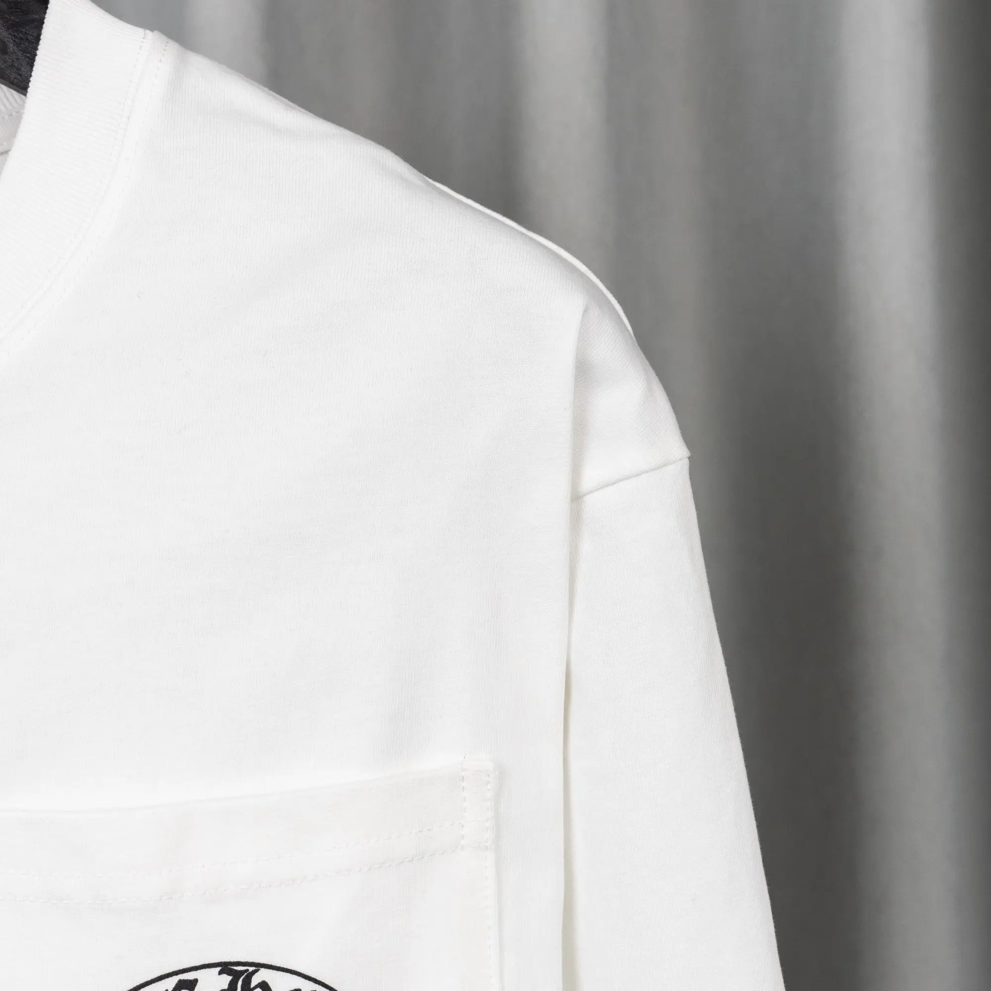 Logo Print Cotton Long-Sleeve T-Shirt D16021052 — view 9