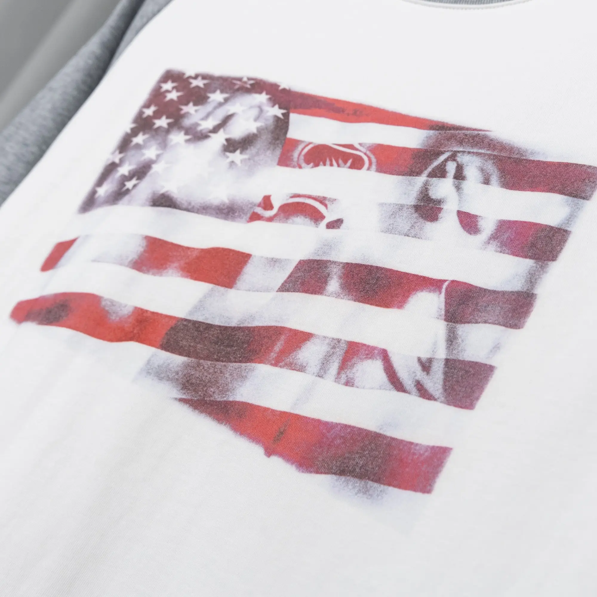 Logo-Print Raglan Long-Sleeve T-Shirt D16021033 — view 6