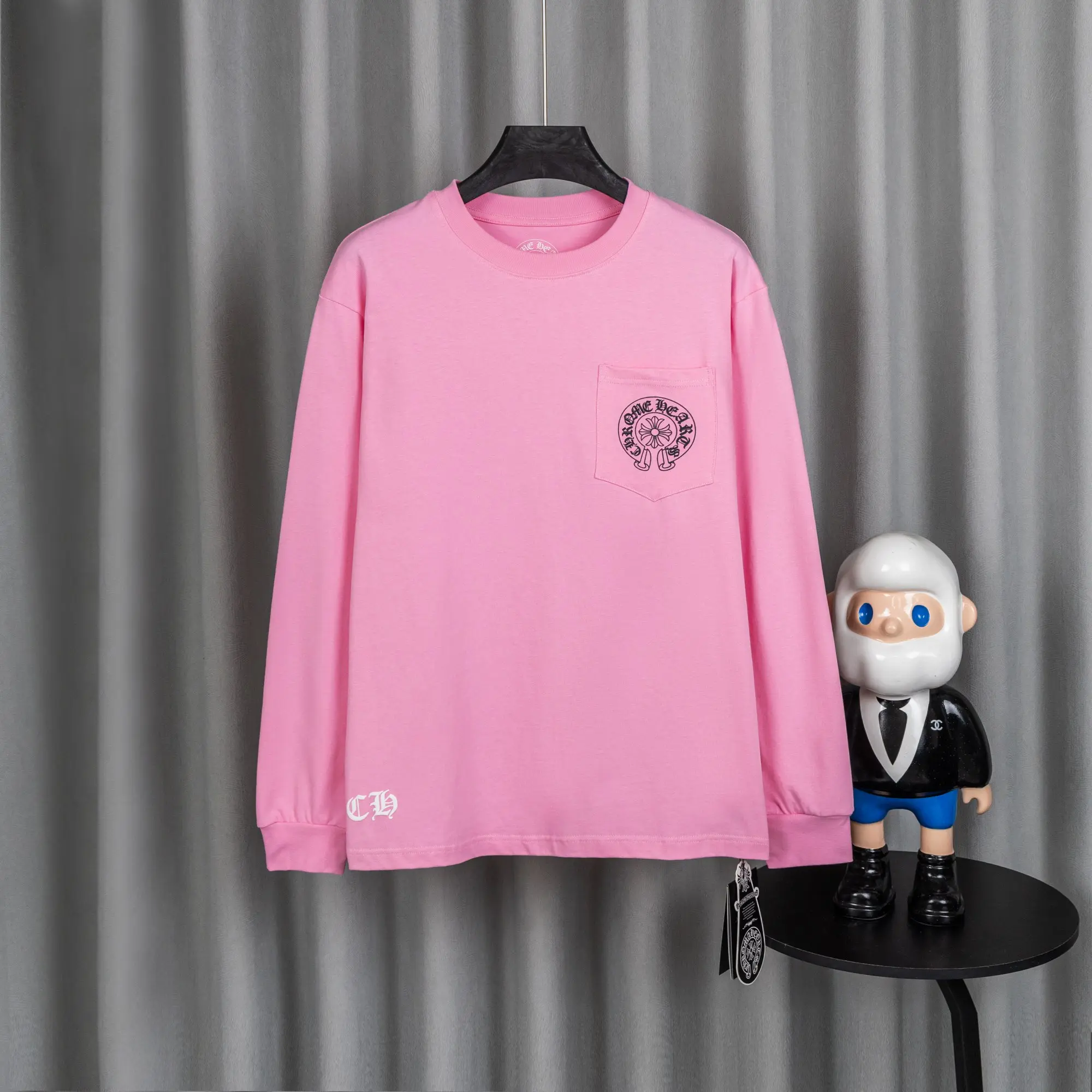 Logo-Print Cotton Long-Sleeve T-Shirt D16021037