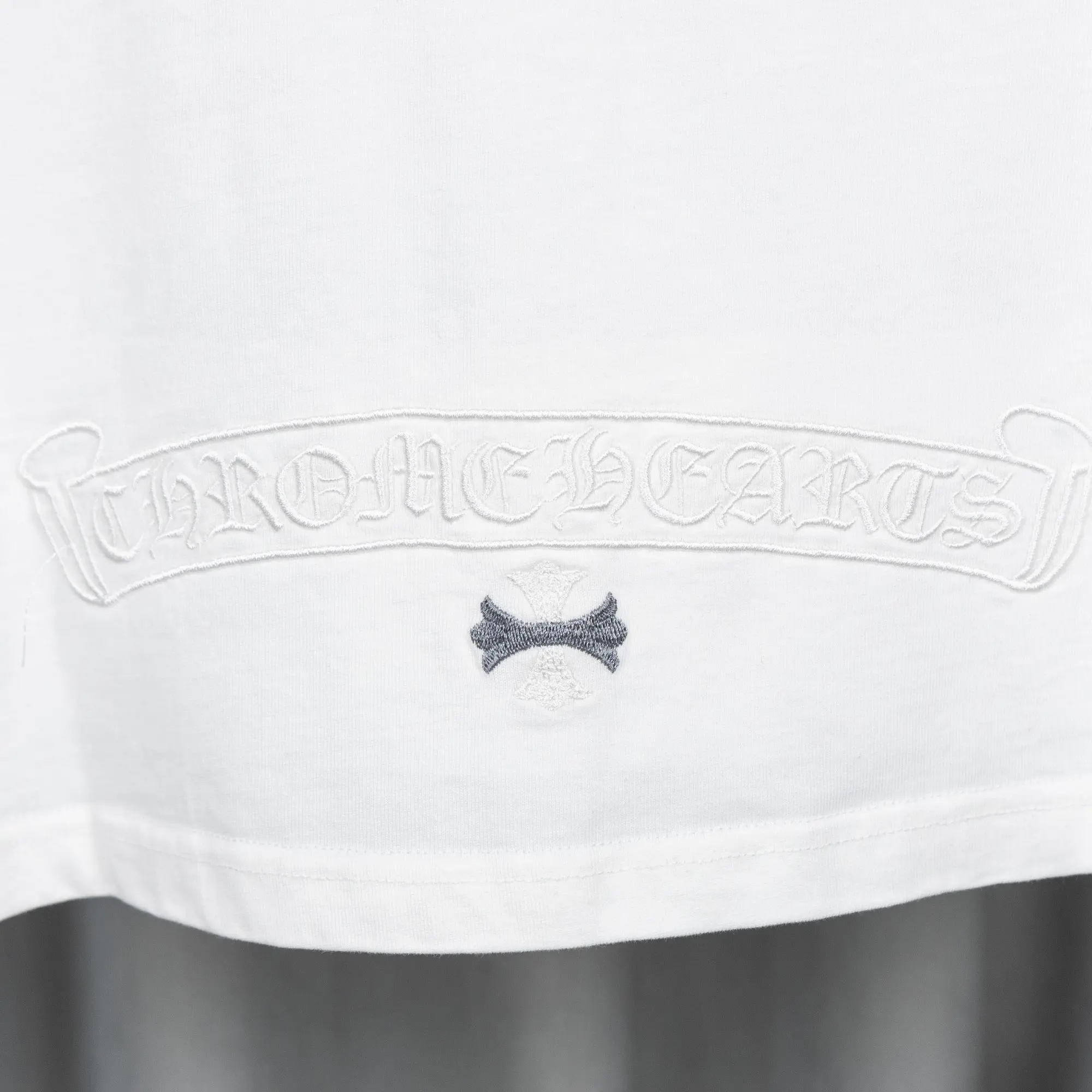 Logo-Embroidered Cotton Long-Sleeve T-Shirt D17021031 — view 11