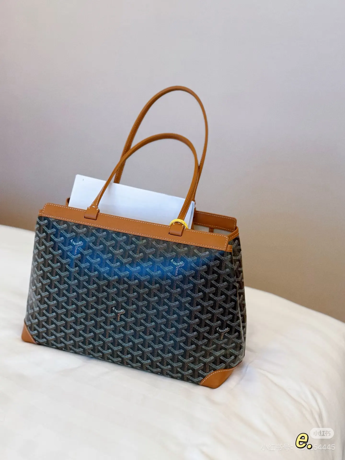 Goyardine Coated Canvas Tote Bag D33018391