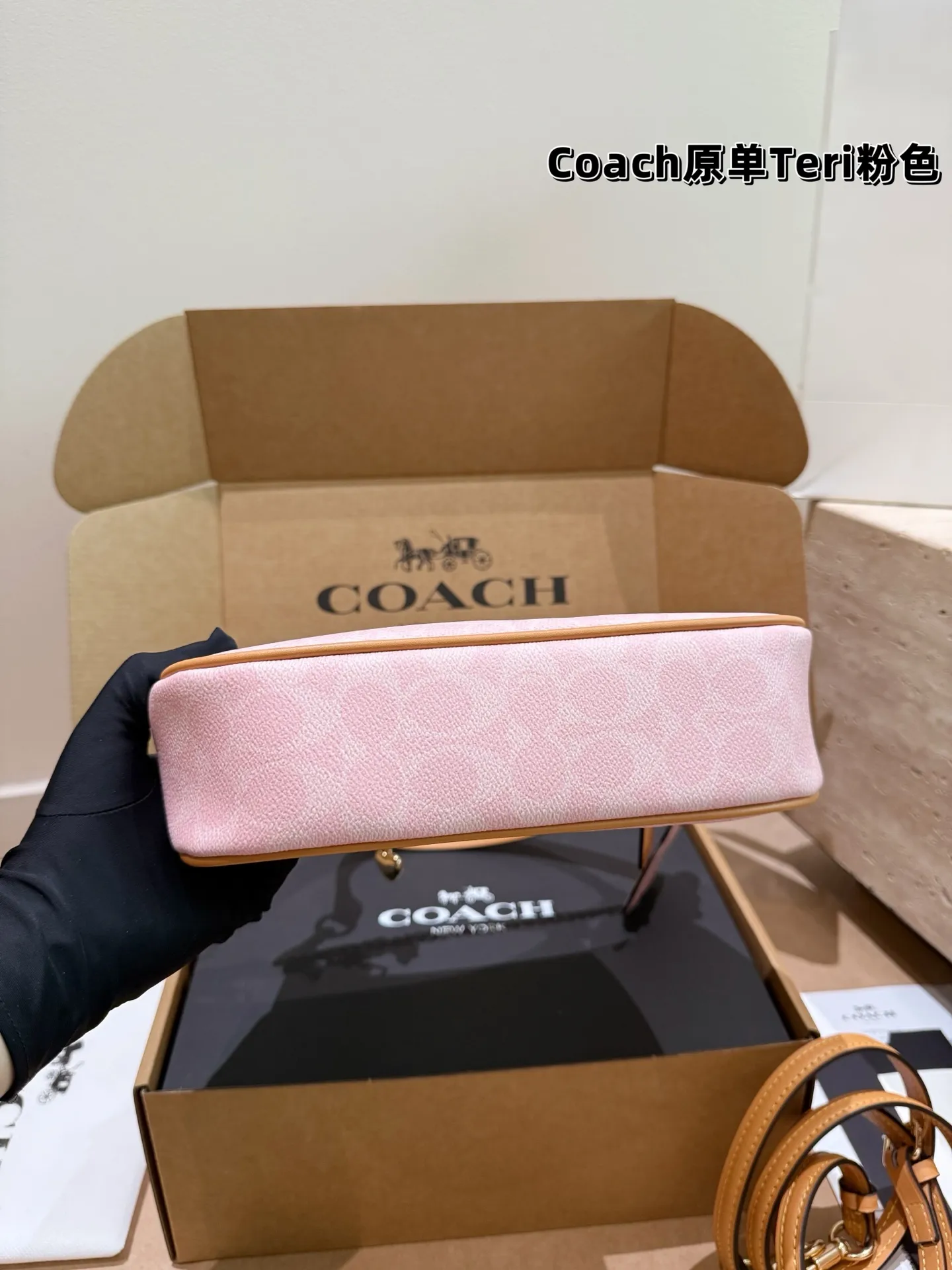 Coach Teri Pink Shoulder Bag D30018178 — view 8