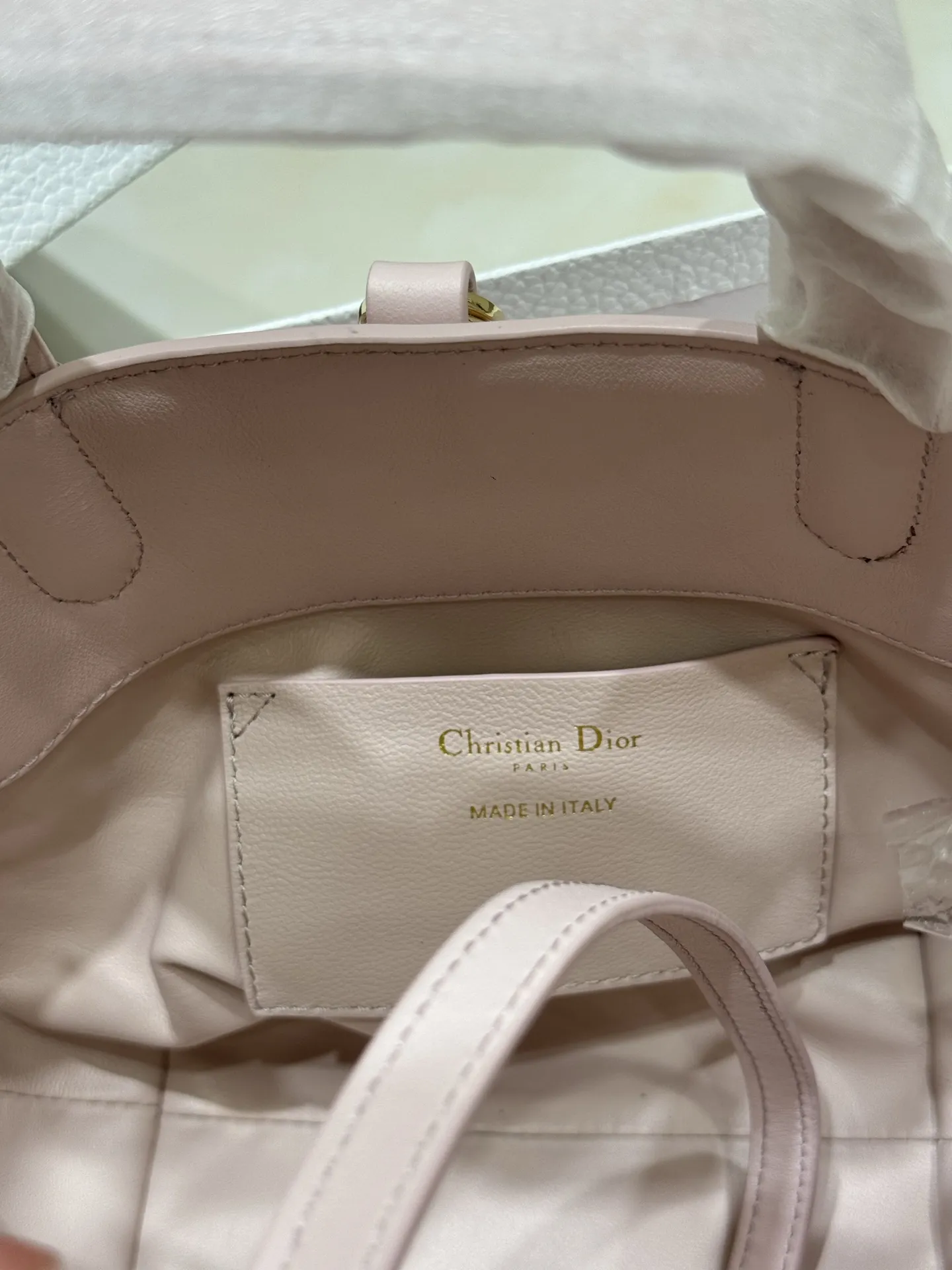 Lady Dior Mini Quilted Top-Handle Bag D70018560 — view 8