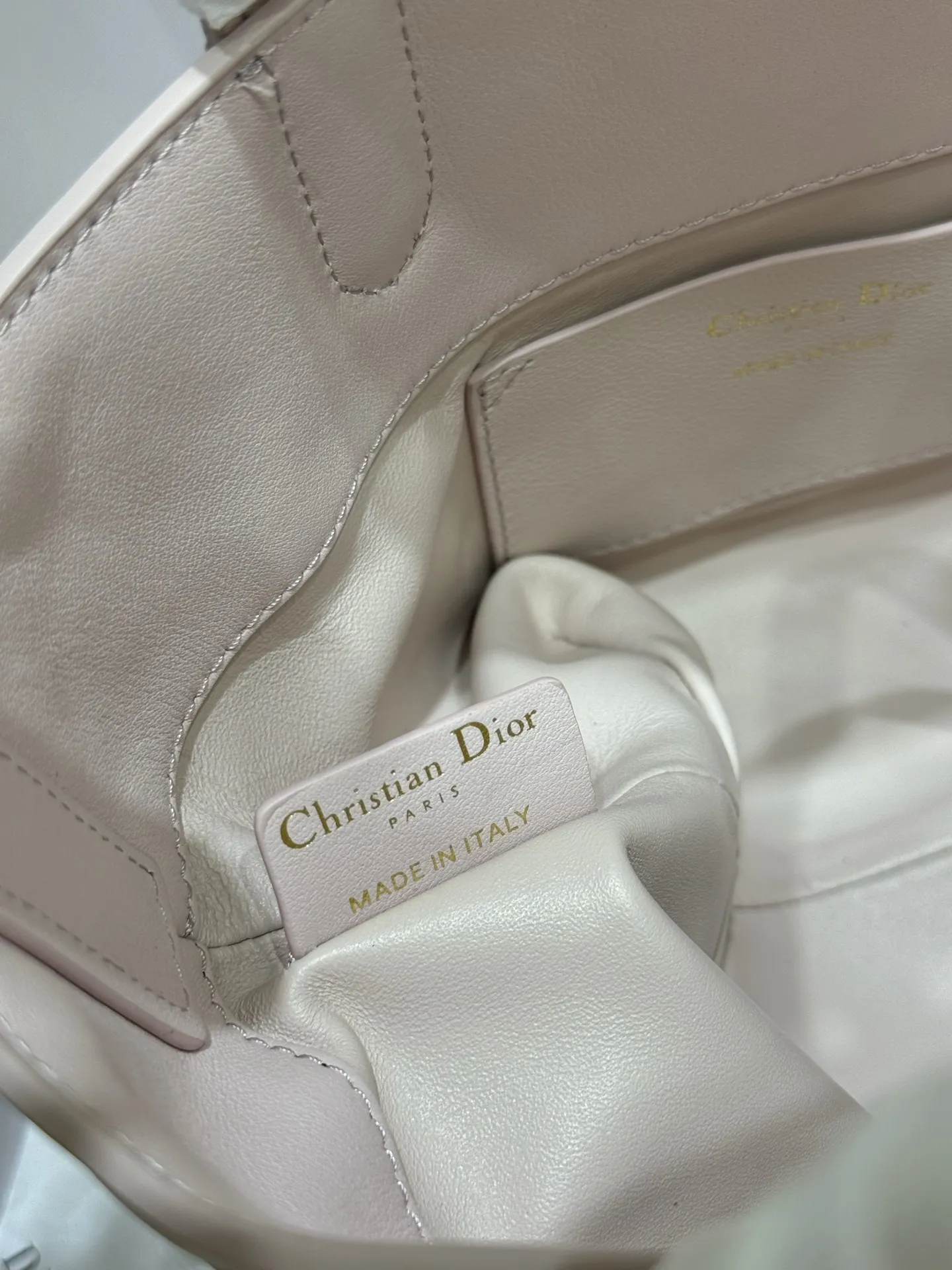 Lady Dior Mini Quilted Top-Handle Bag D70018560 — view 9