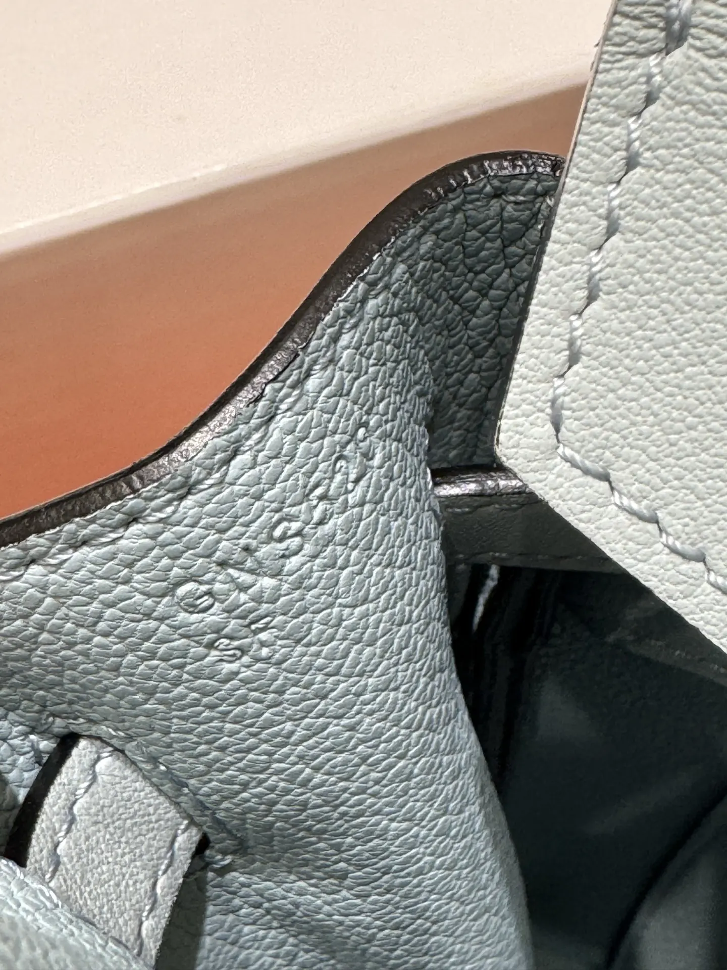 Birkin 25 Canvas & Leather Handbag D59018546 — view 40