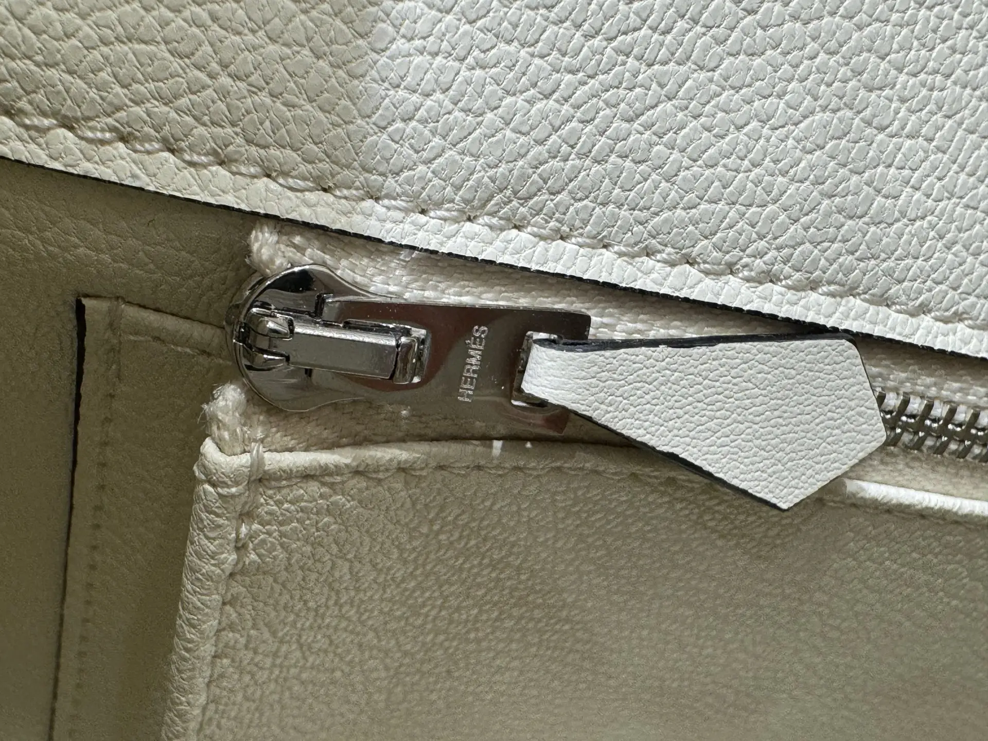 Birkin 25 Canvas & Leather Handbag D59018546 — view 21