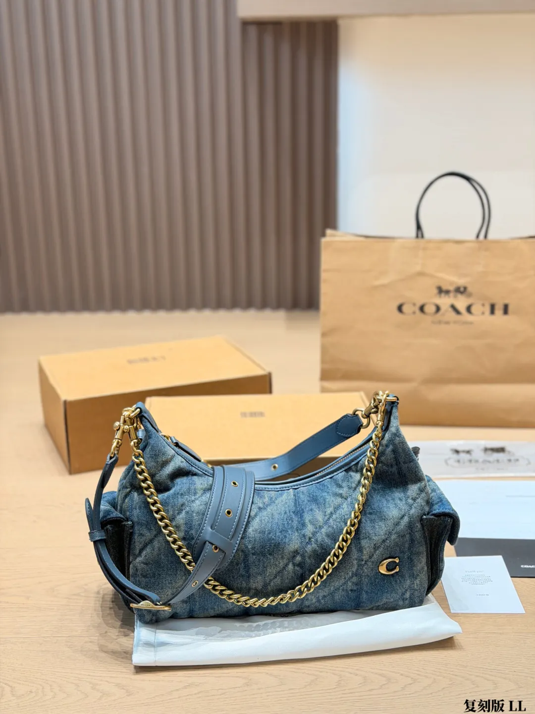 Coach Pocket Juliet 30 Quilted Shoulder Bag D36018123 — view 13
