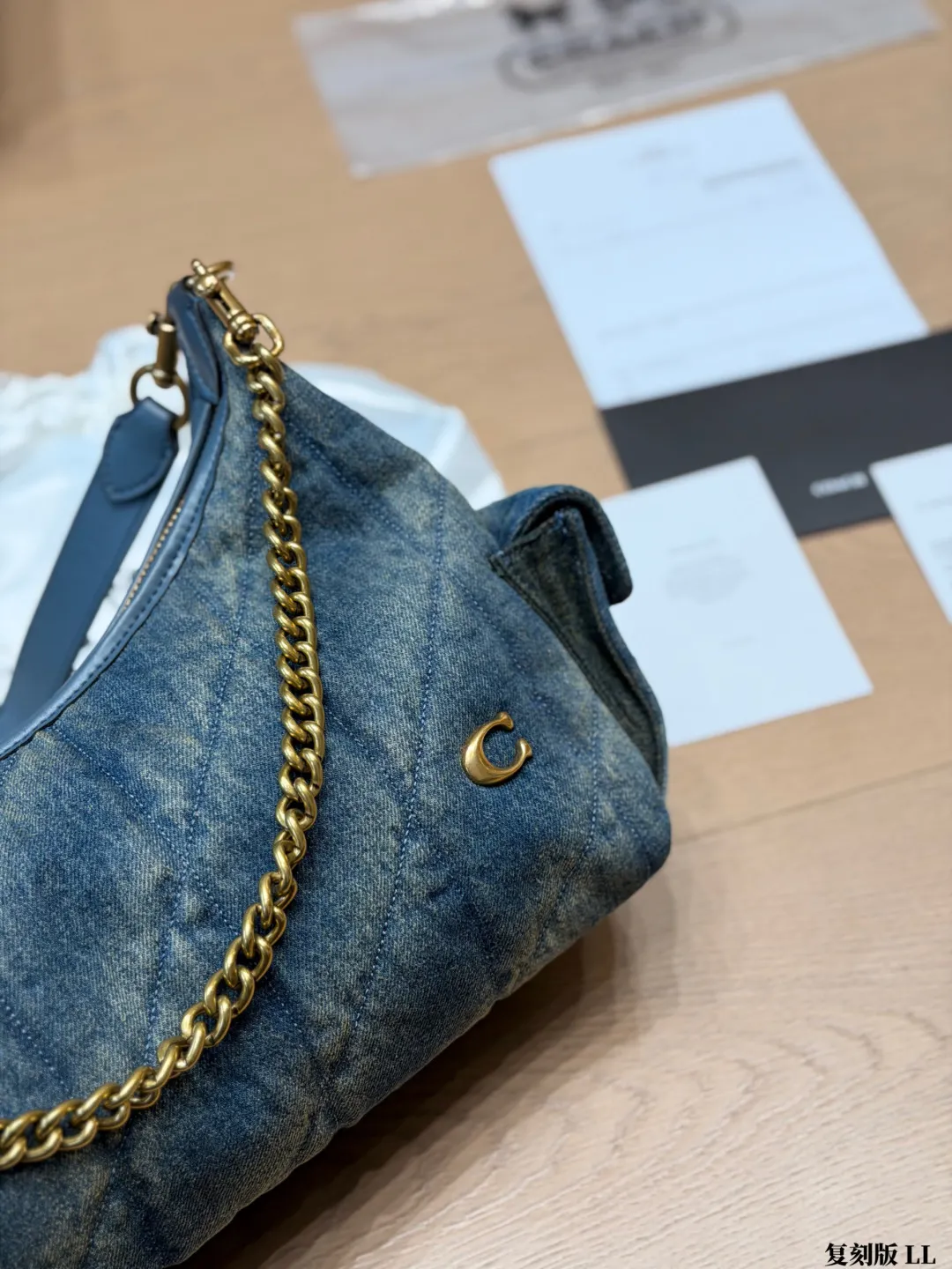 Coach Pocket Juliet 30 Quilted Shoulder Bag D36018123 — view 15