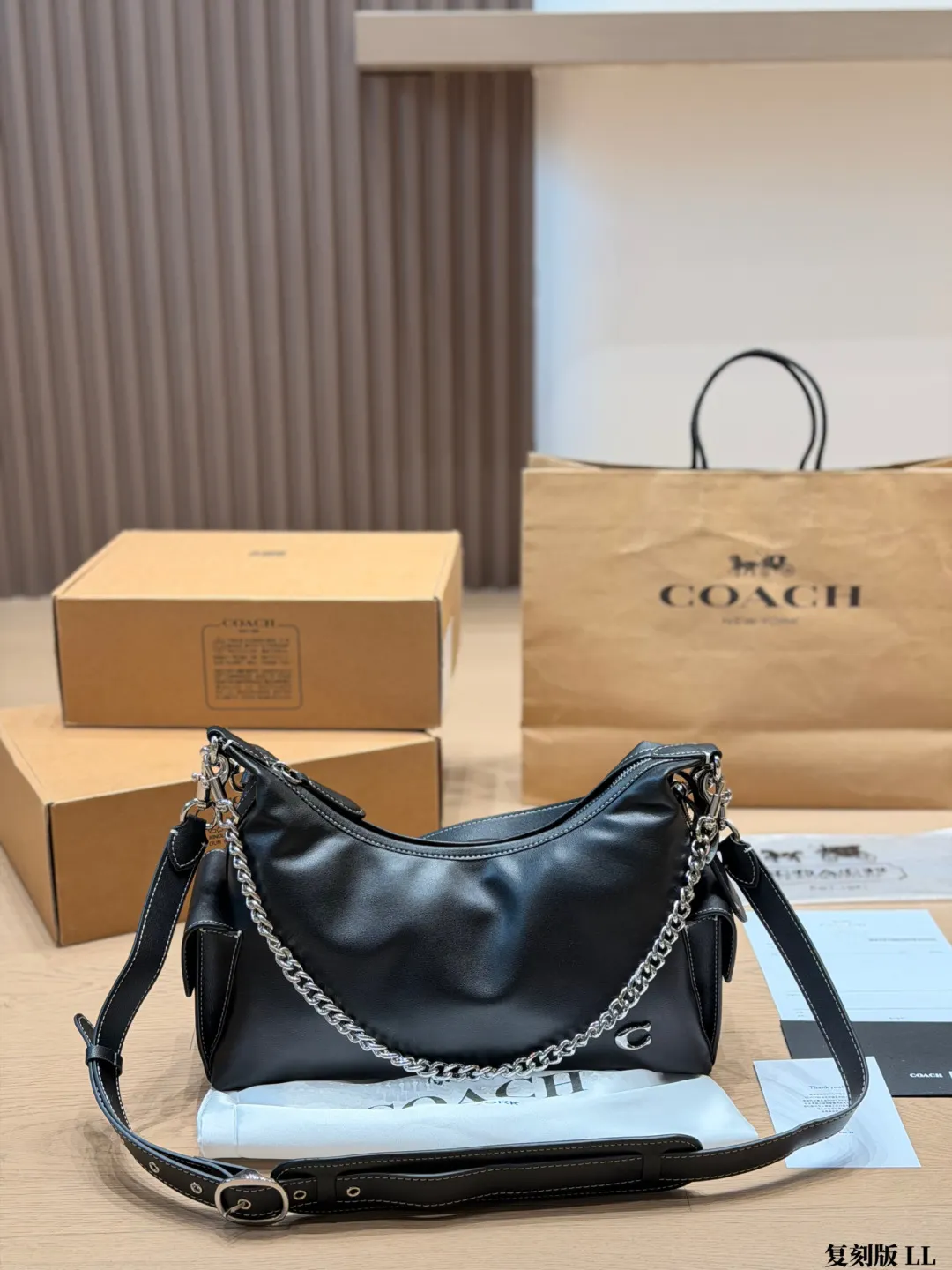 Coach Pocket Juliet 30 Quilted Shoulder Bag D36018123 — view 19