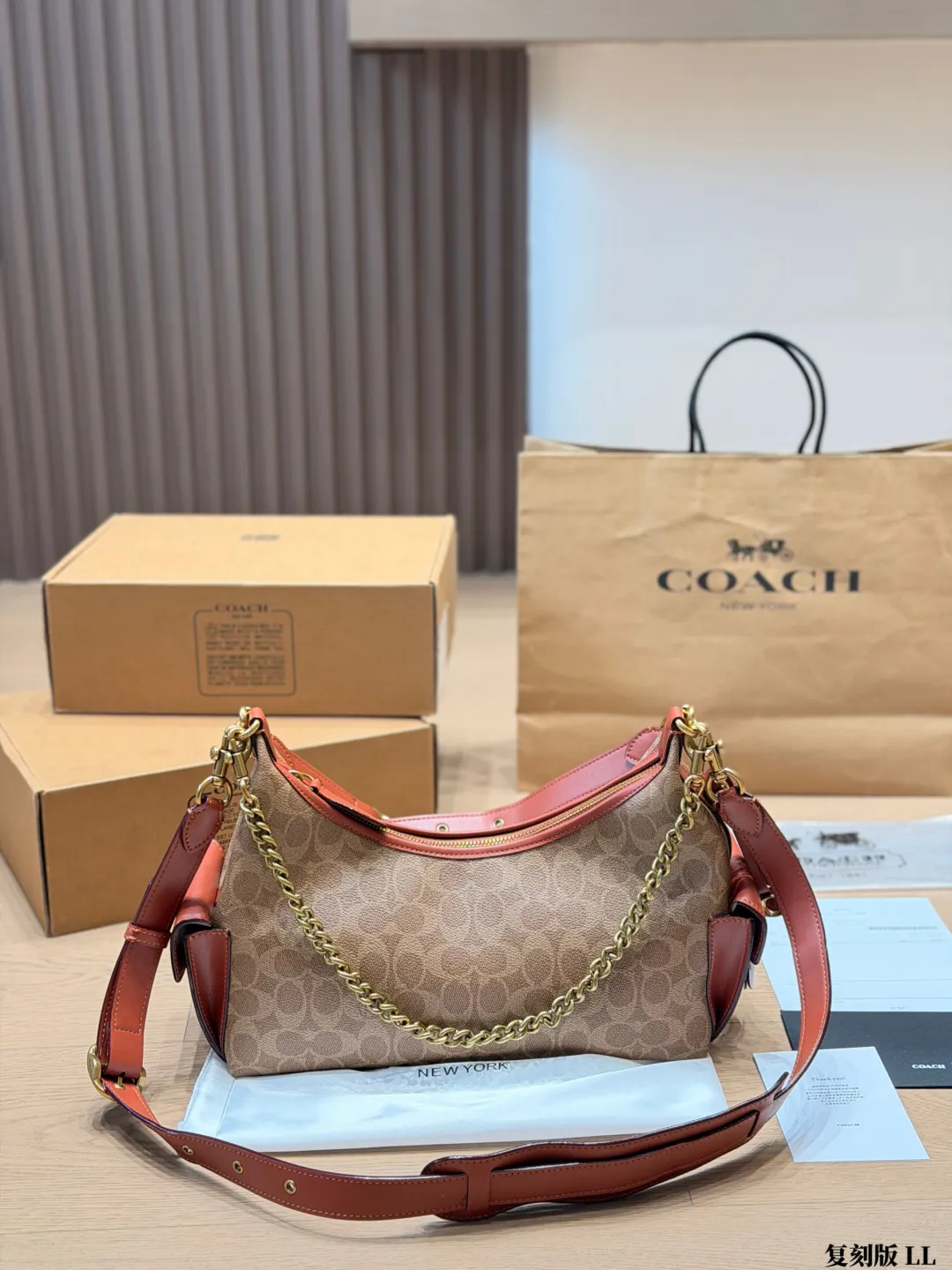 Coach Pocket Juliet 30 Quilted Shoulder Bag D36018123 — view 23