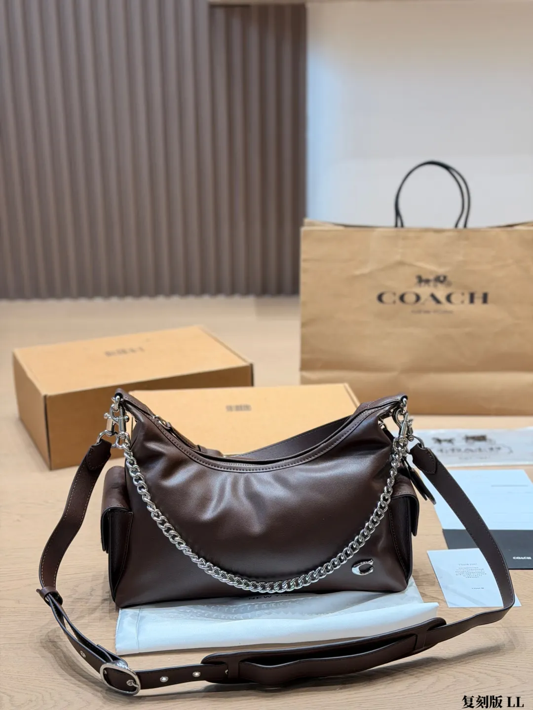 Coach Pocket Juliet 30 Quilted Shoulder Bag D36018123 — view 25