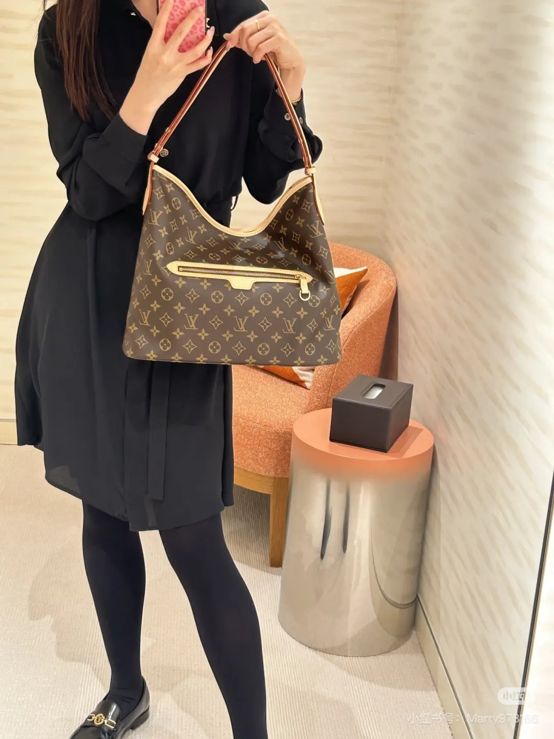 Monogram Hobo Shoulder Bag D36017879 — view 4