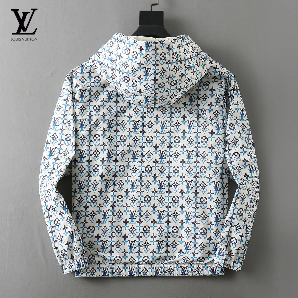 Reversible Monogram Hooded Windbreaker Jacket D34024613 — view 3