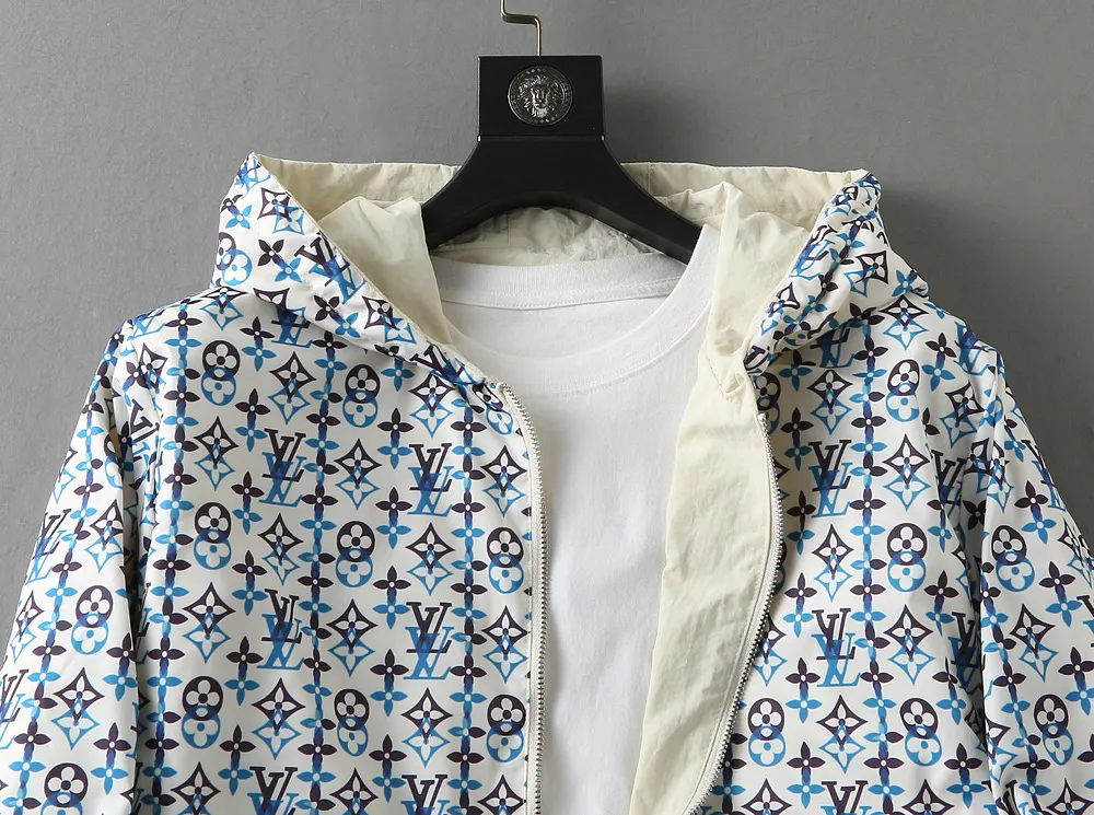 Reversible Monogram Hooded Windbreaker Jacket D34024613 — view 6