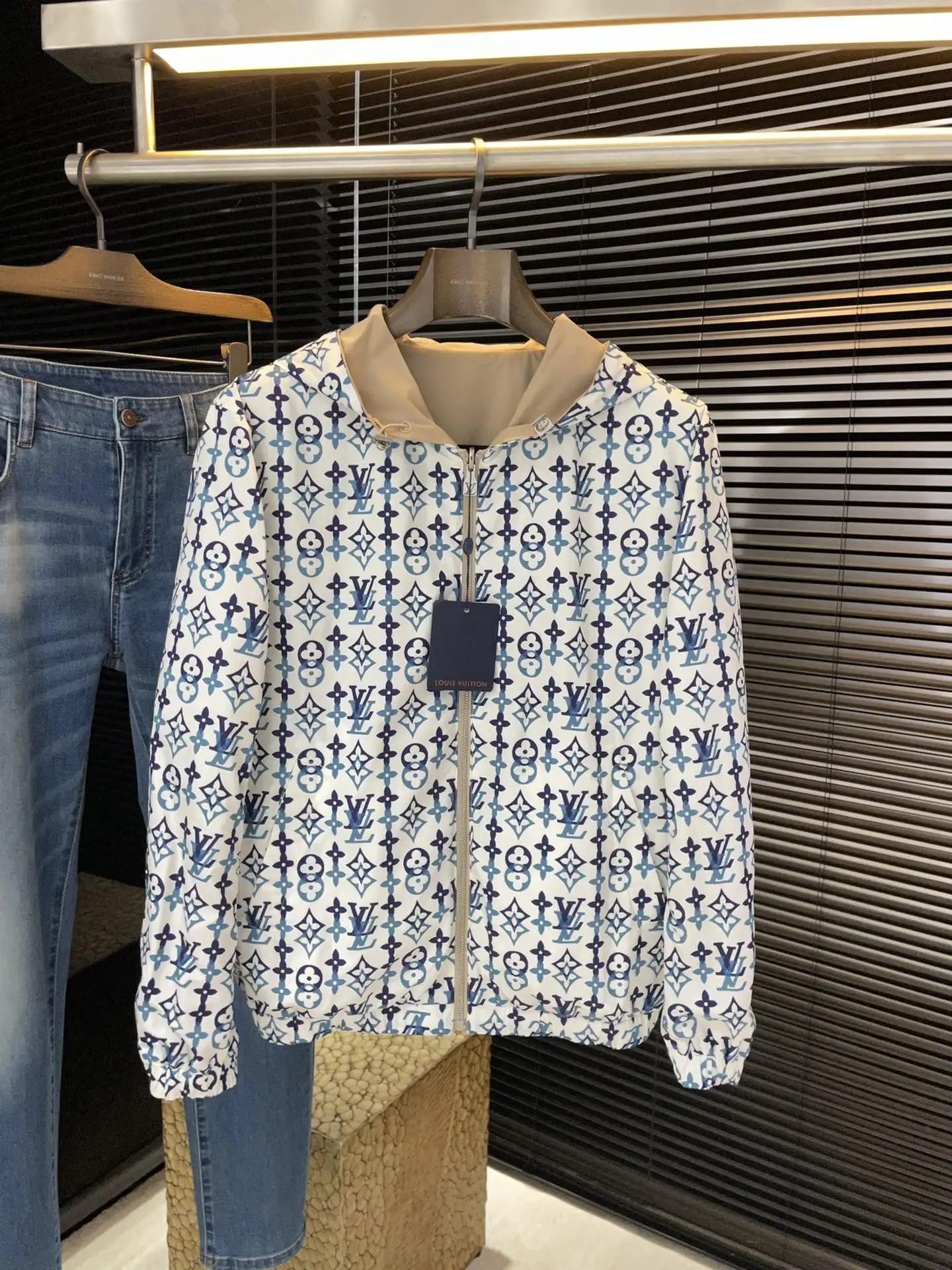 Reversible Monogram Hooded Jacket D34024658