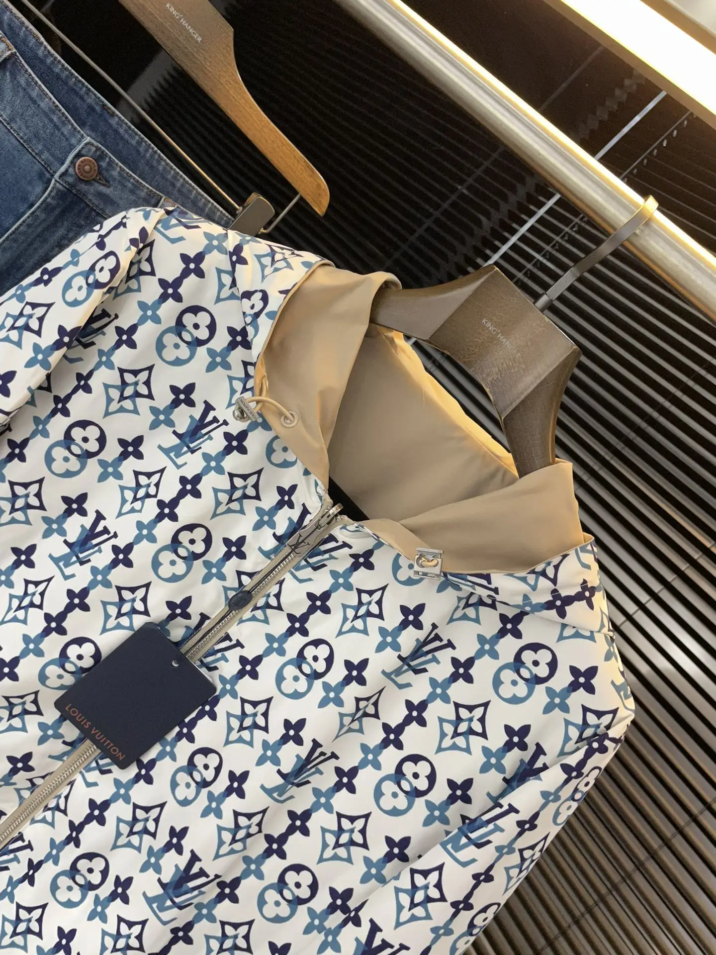 Reversible Monogram Hooded Jacket D34024658 — view 3