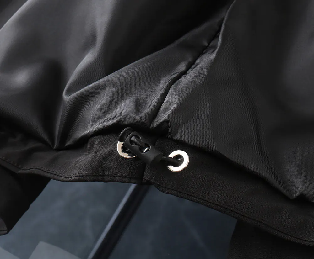 Logo-Patch Hooded Shell Jacket D25014744 — view 6