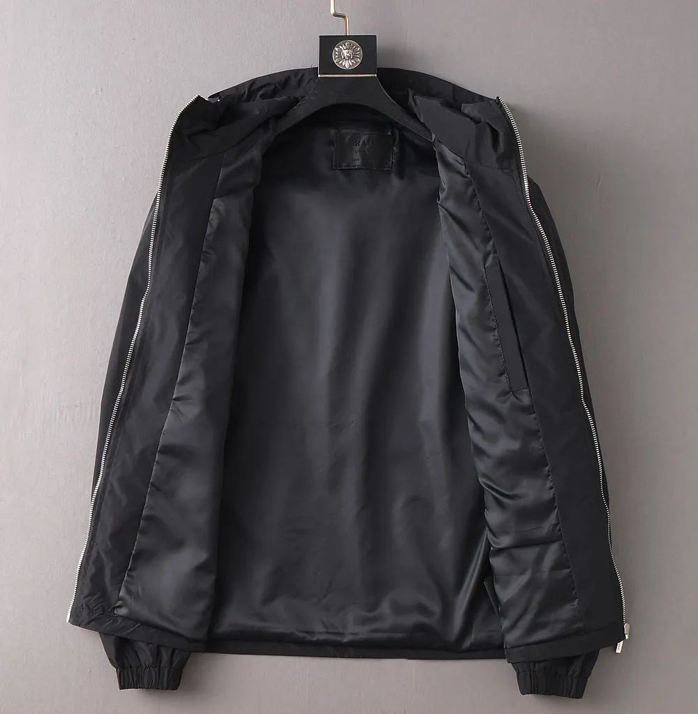 Logo-Plaque Hooded Shell Jacket D25014743 — view 3