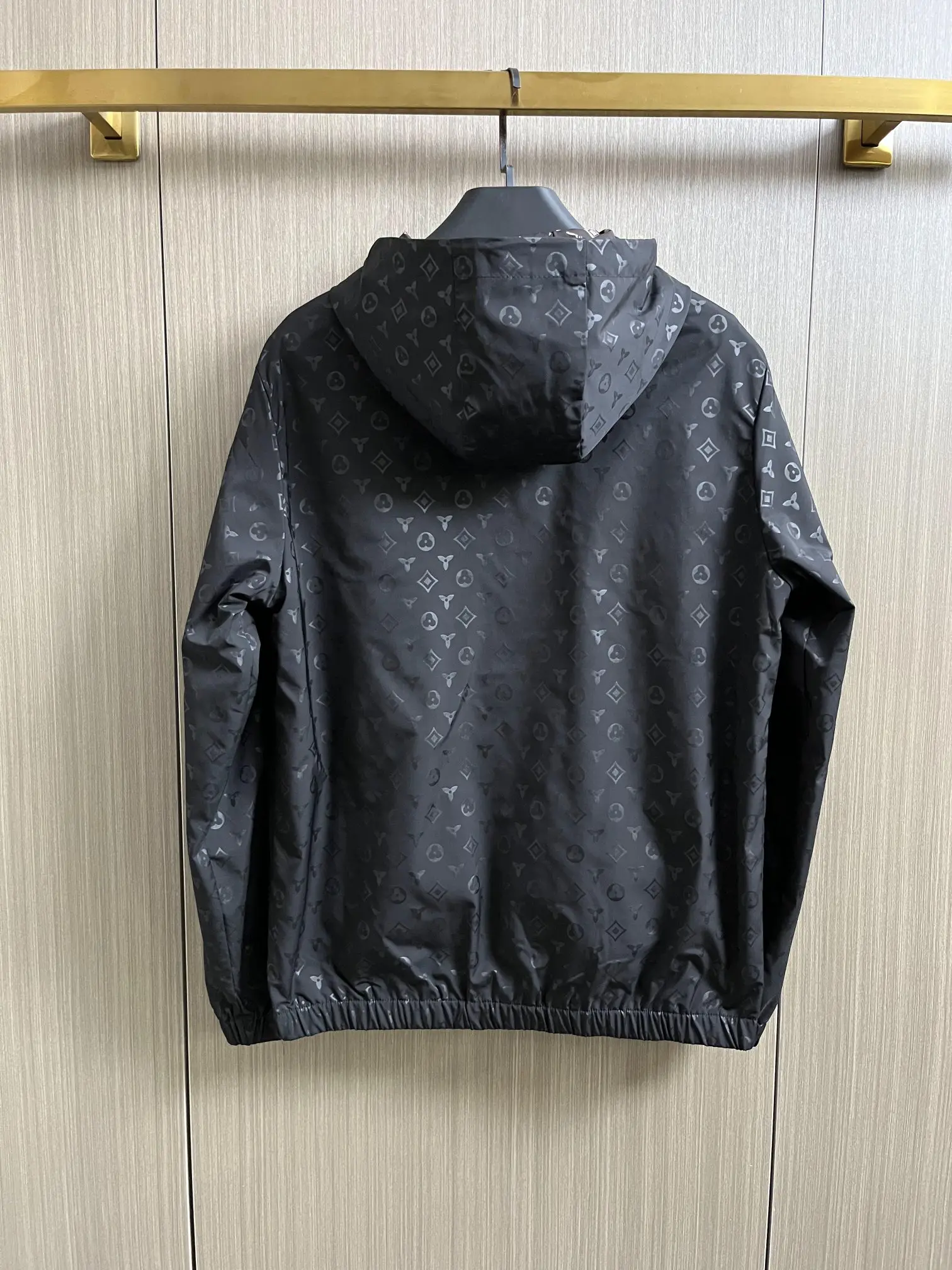 Monogram Hooded Windbreaker Jacket D28014741 — view 2