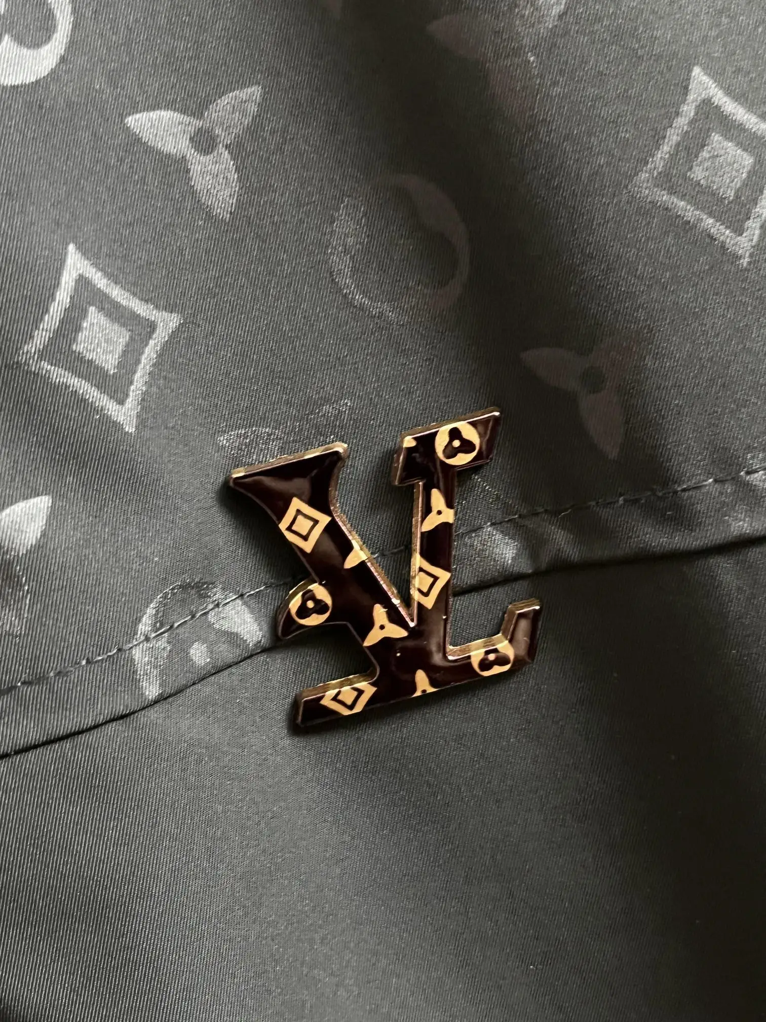 Monogram Hooded Windbreaker Jacket D28014741 — view 7