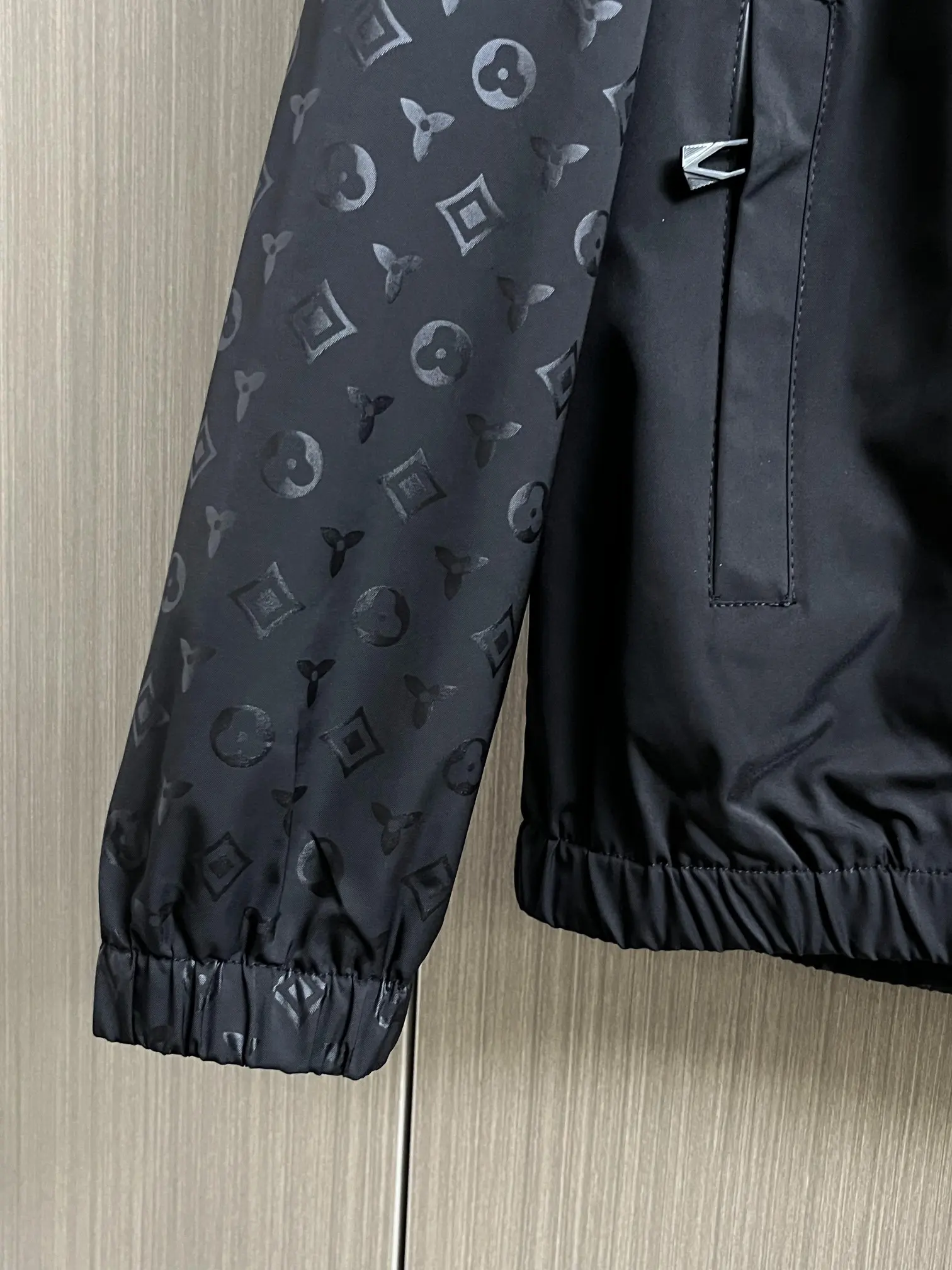 Monogram Hooded Windbreaker Jacket D28014741 — view 8