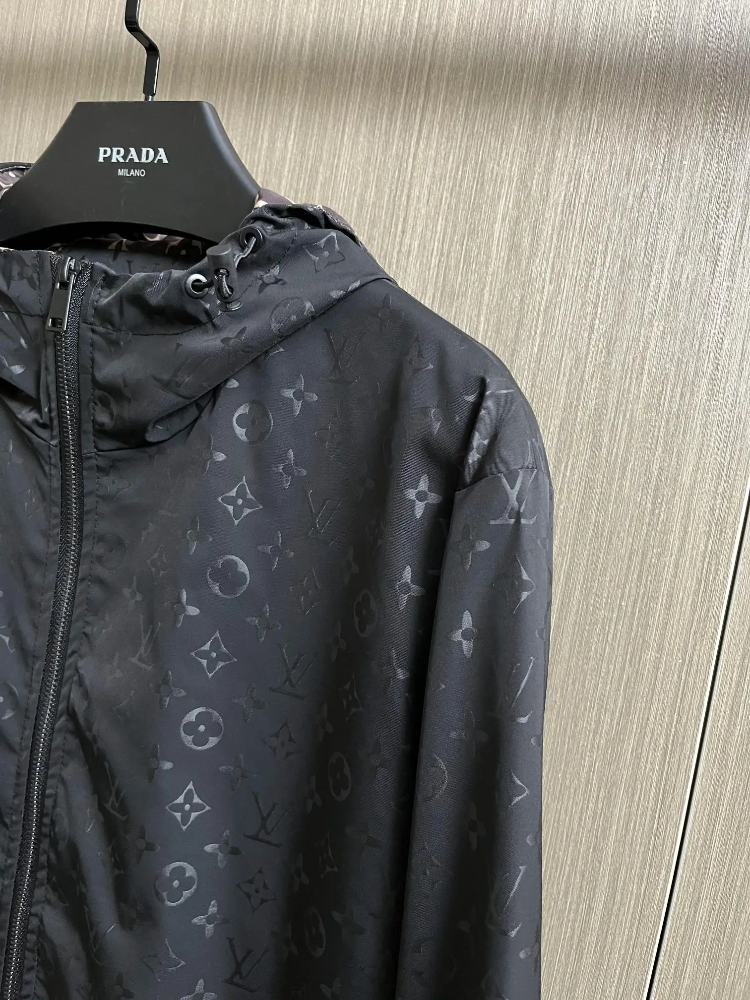 Monogram Hooded Windbreaker Jacket D29014742 — view 5