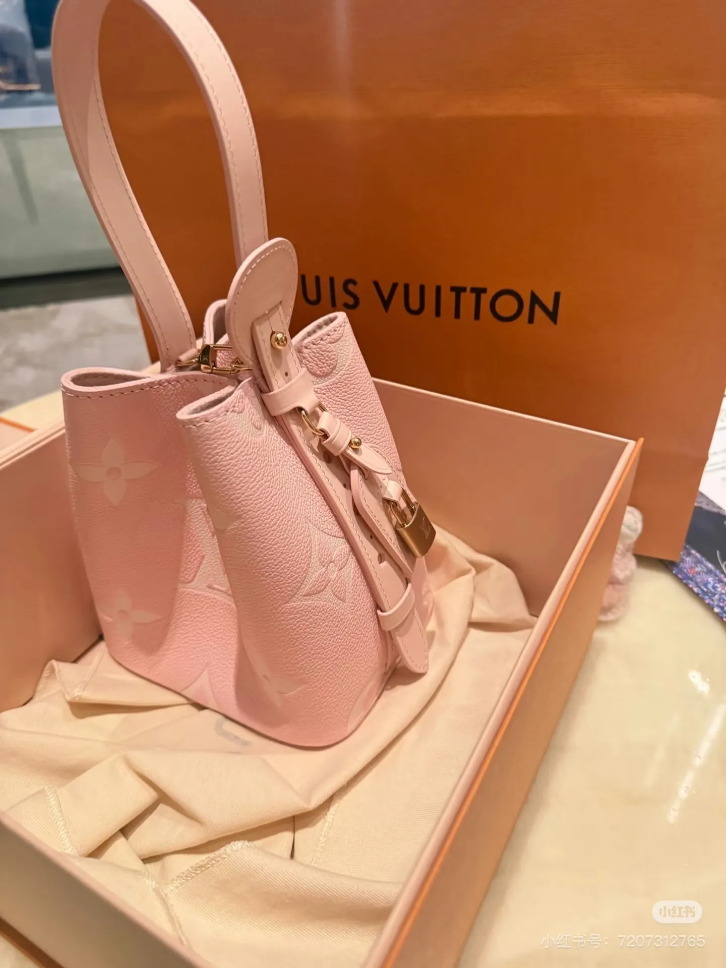 Monogram Empreinte Leather Bucket Bag D33018218 — view 2
