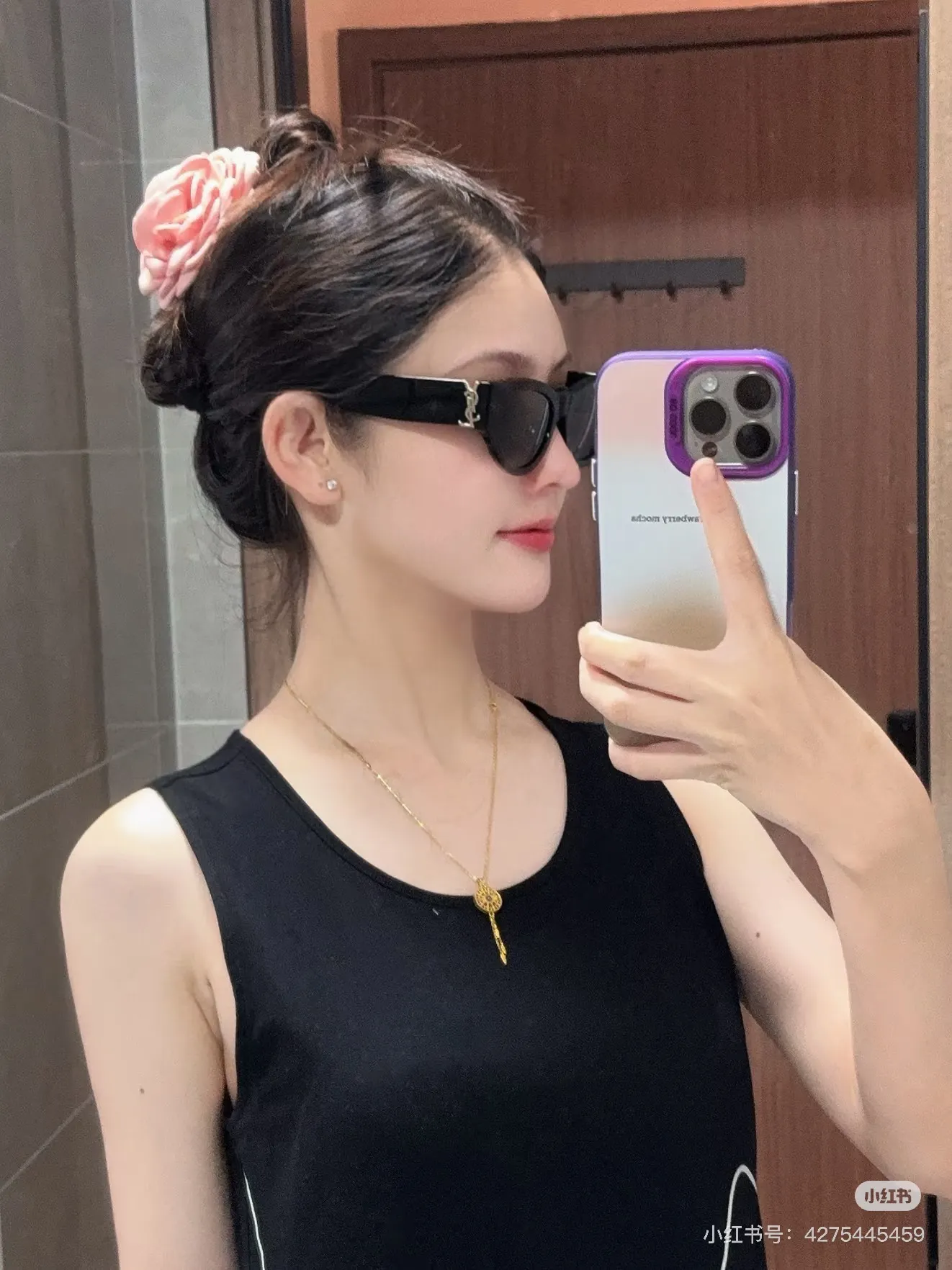 Saint Laurent M94 Women's Sunglasses D20017749 — view 7