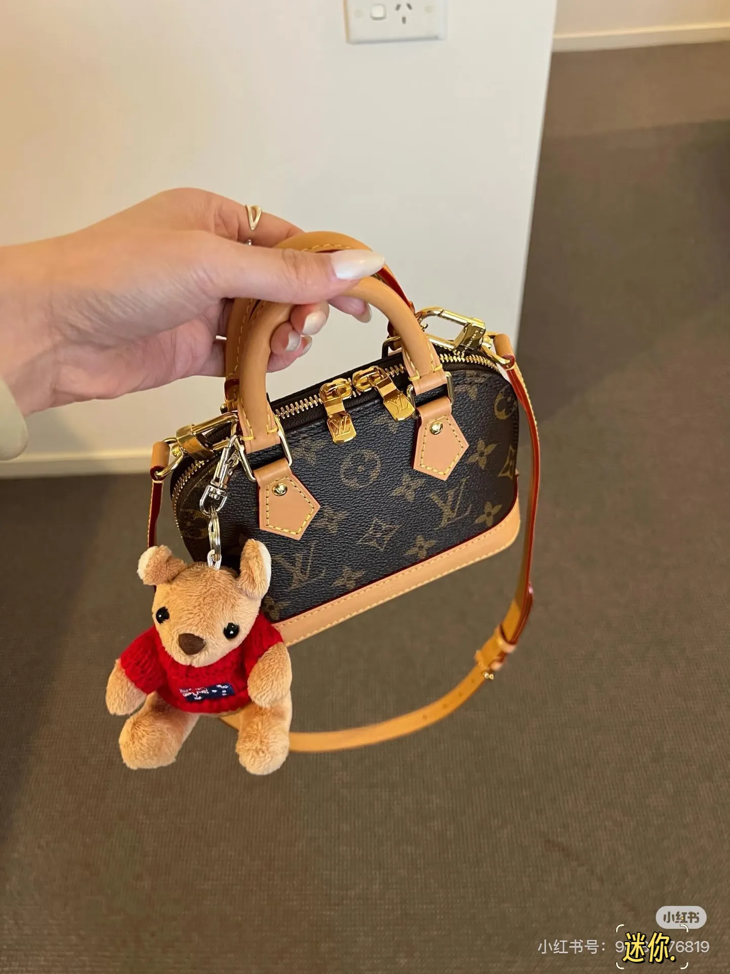 Monogram Coated Canvas Mini Top-Handle Bag D30018169