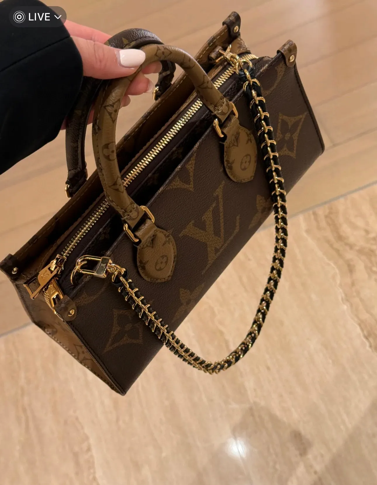 Monogram Canvas Top-Handle Tote Bag D35518212 — view 2