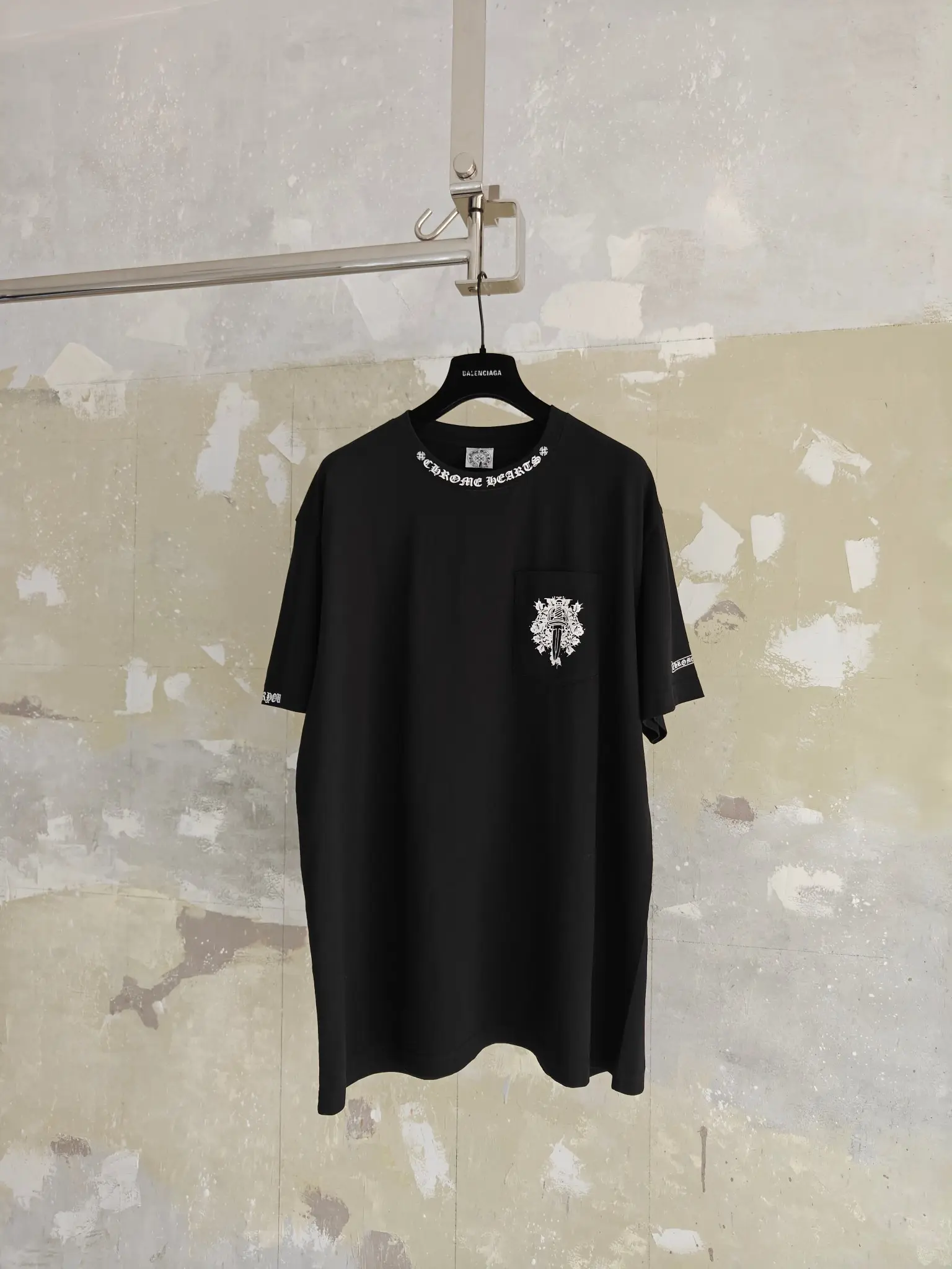 Logo-Print Cotton-Jersey Pocket T-Shirt D16014670
