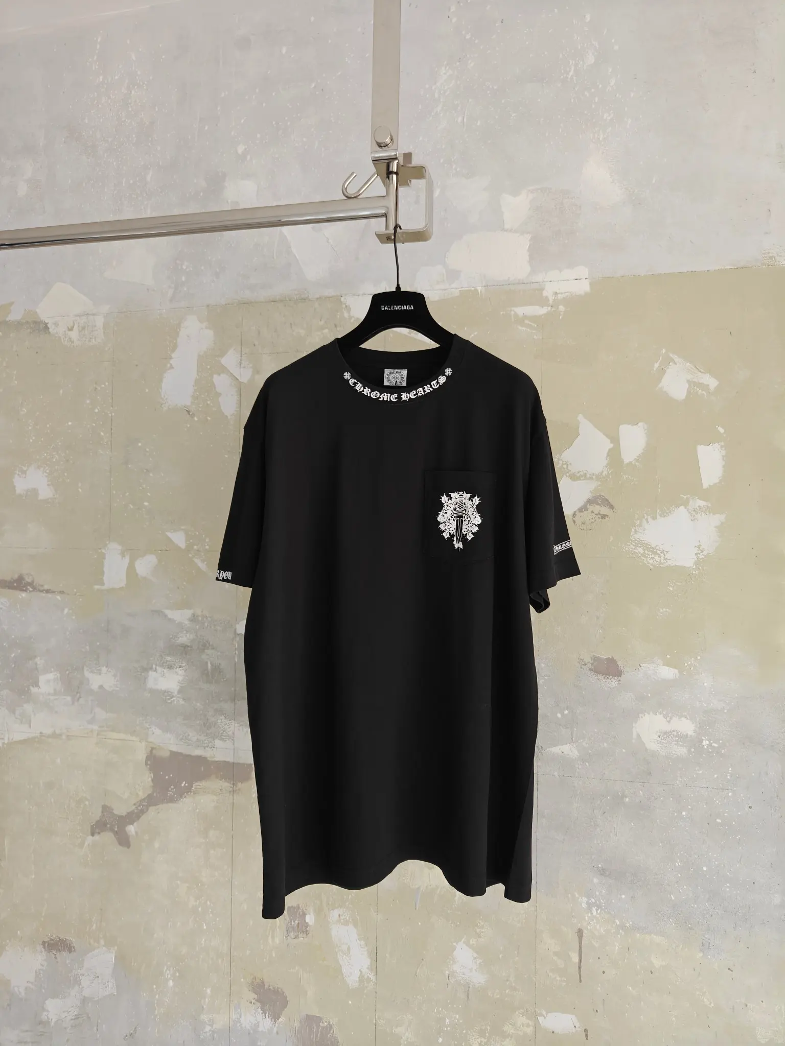 Logo-Print Cotton-Jersey Pocket T-Shirt D16014670