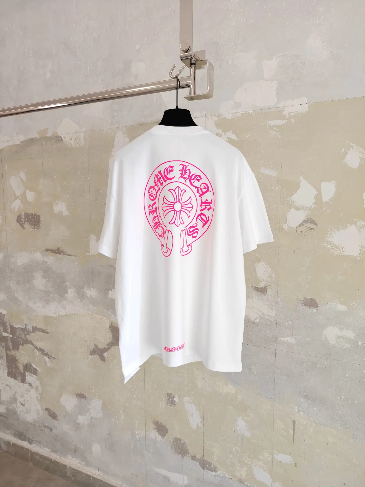Horseshoe Logo Print Cotton T-Shirt D16014667 — view 2