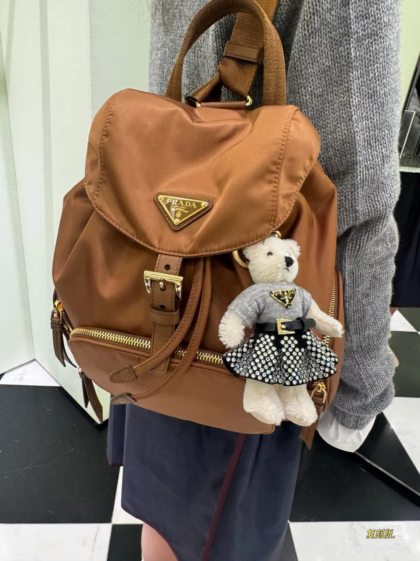 Prada Re-Edition Nylon Backpack D40518515 — view 2