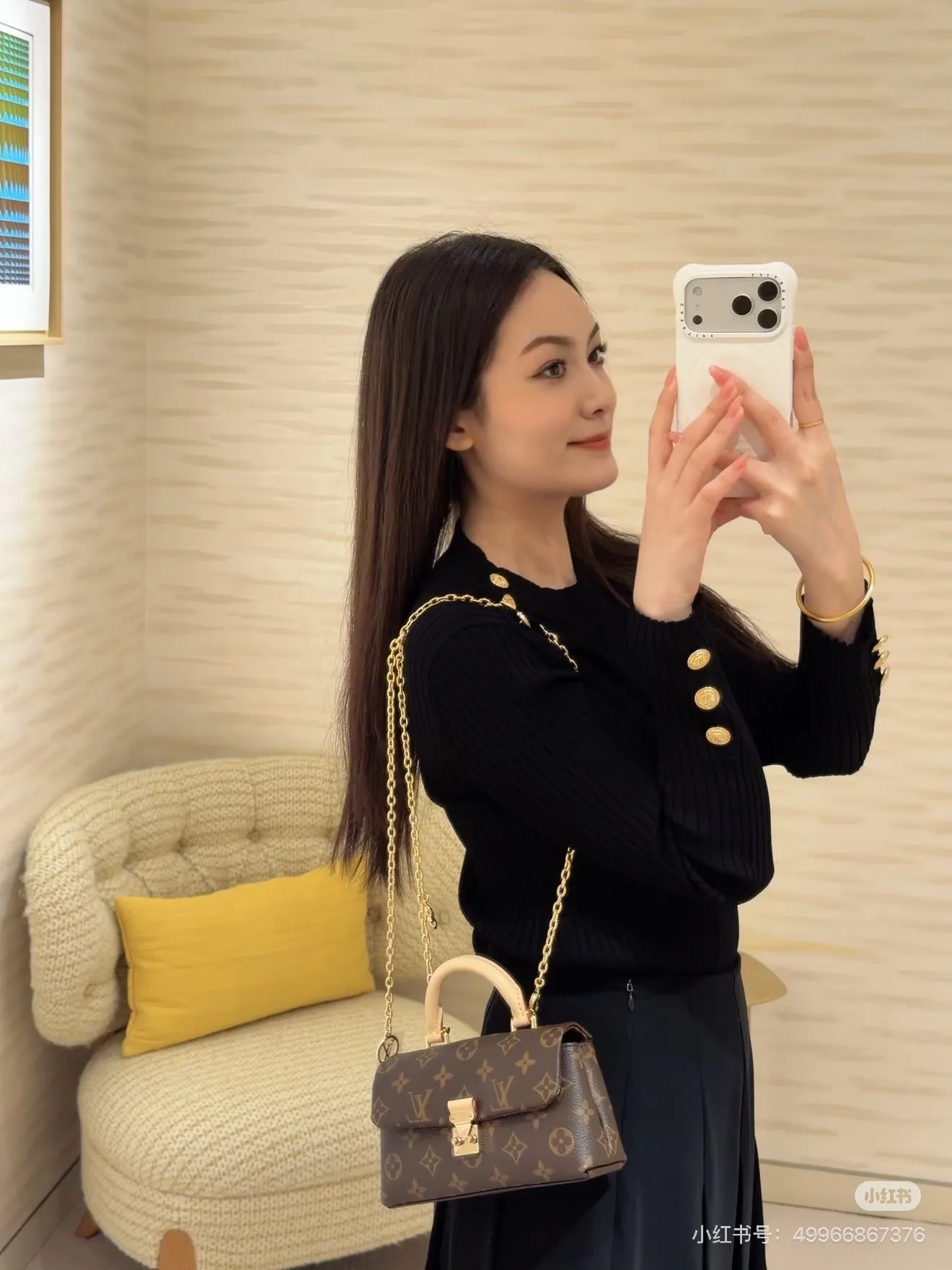 Nano Madeline Monogram Top-Handle Bag D30018333
