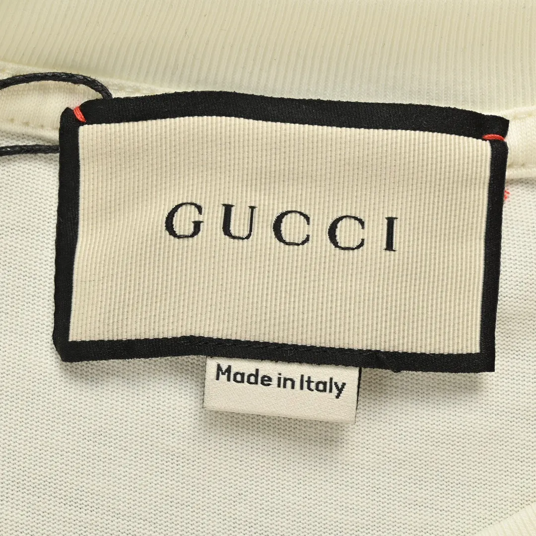 Gucci Firenze 1921 Logo Print T-Shirt D19513044 — view 5