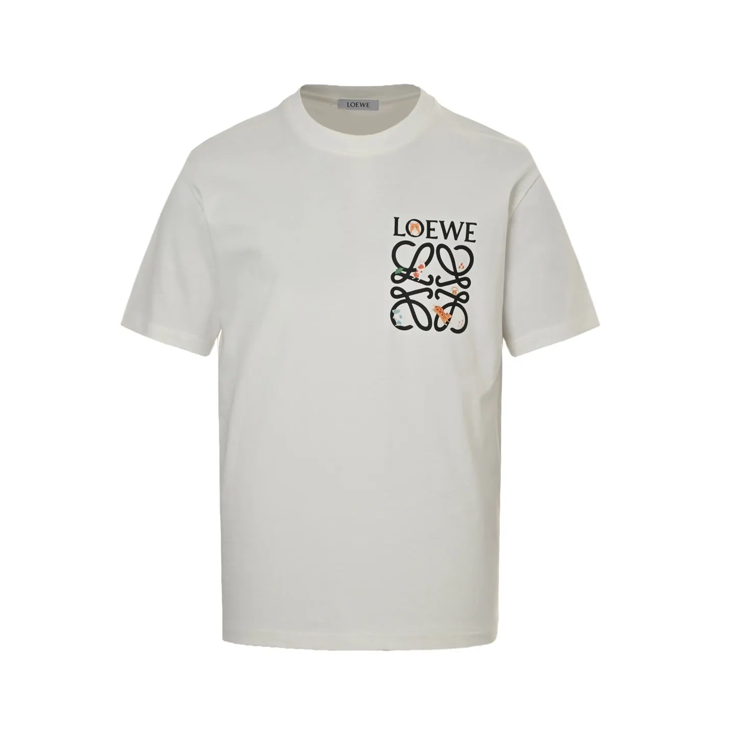 Anagram Animal Print Cotton T-Shirt D20013019