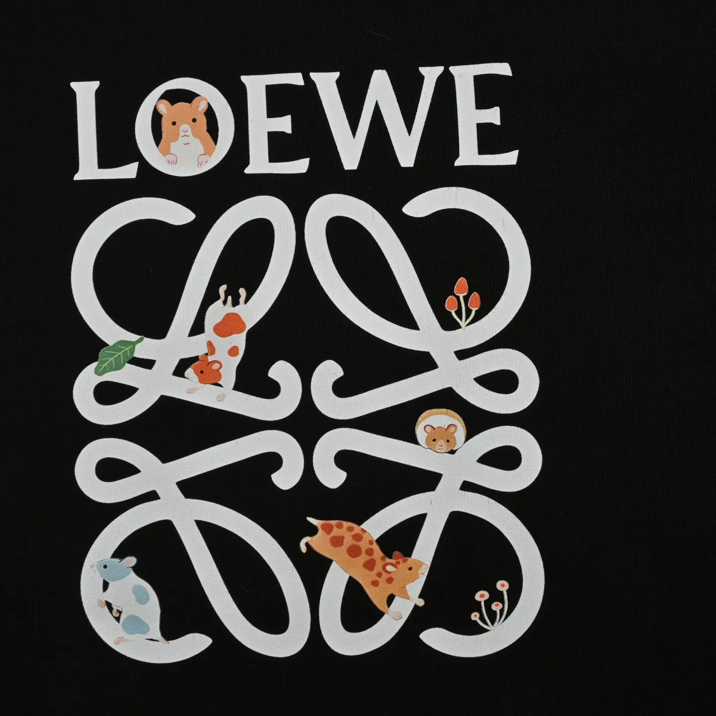 Anagram Animal Print Cotton T-Shirt D20013020 — view 8