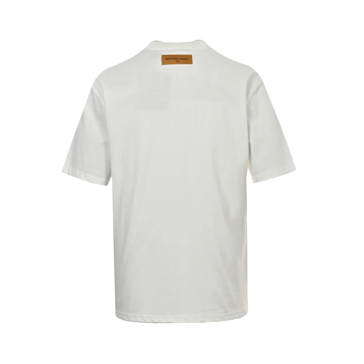 Embroidered Faux-Pocket Cotton T-Shirt D20513043 — view 3