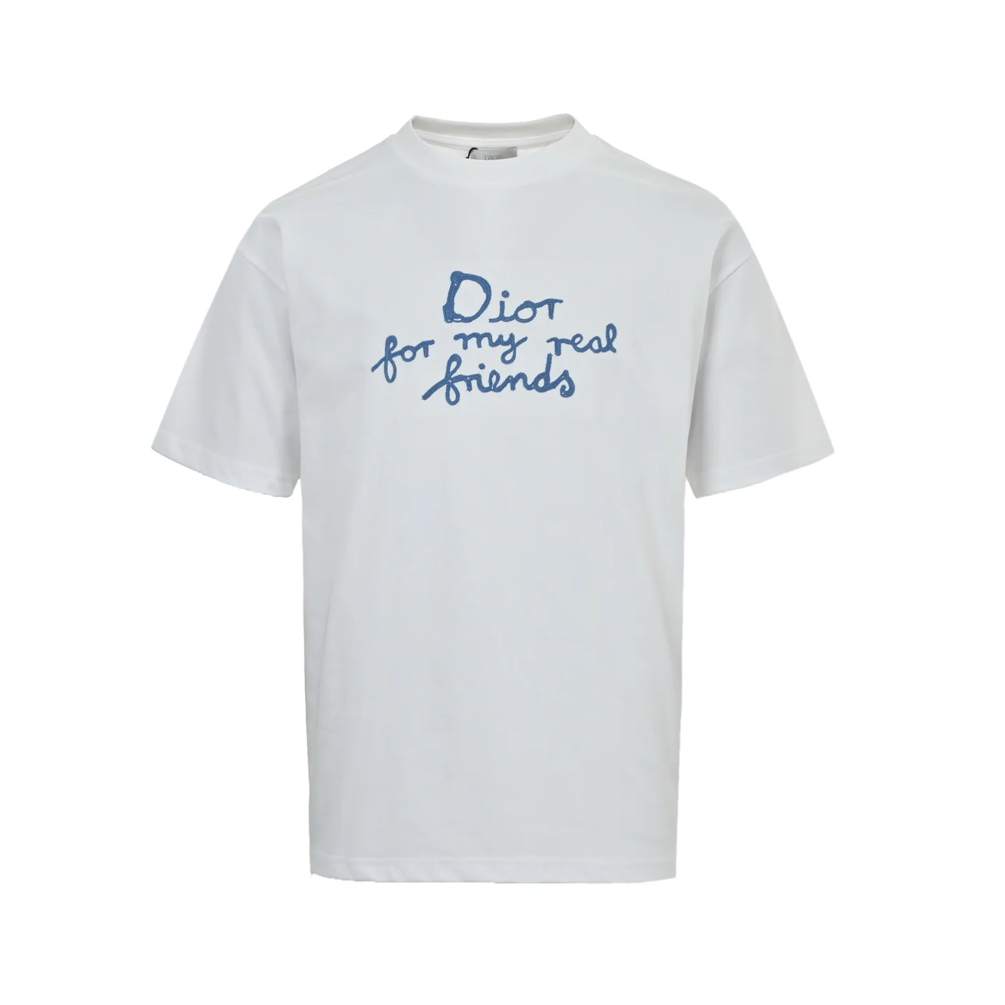 Embroidered Logo Cotton T-Shirt D21013025